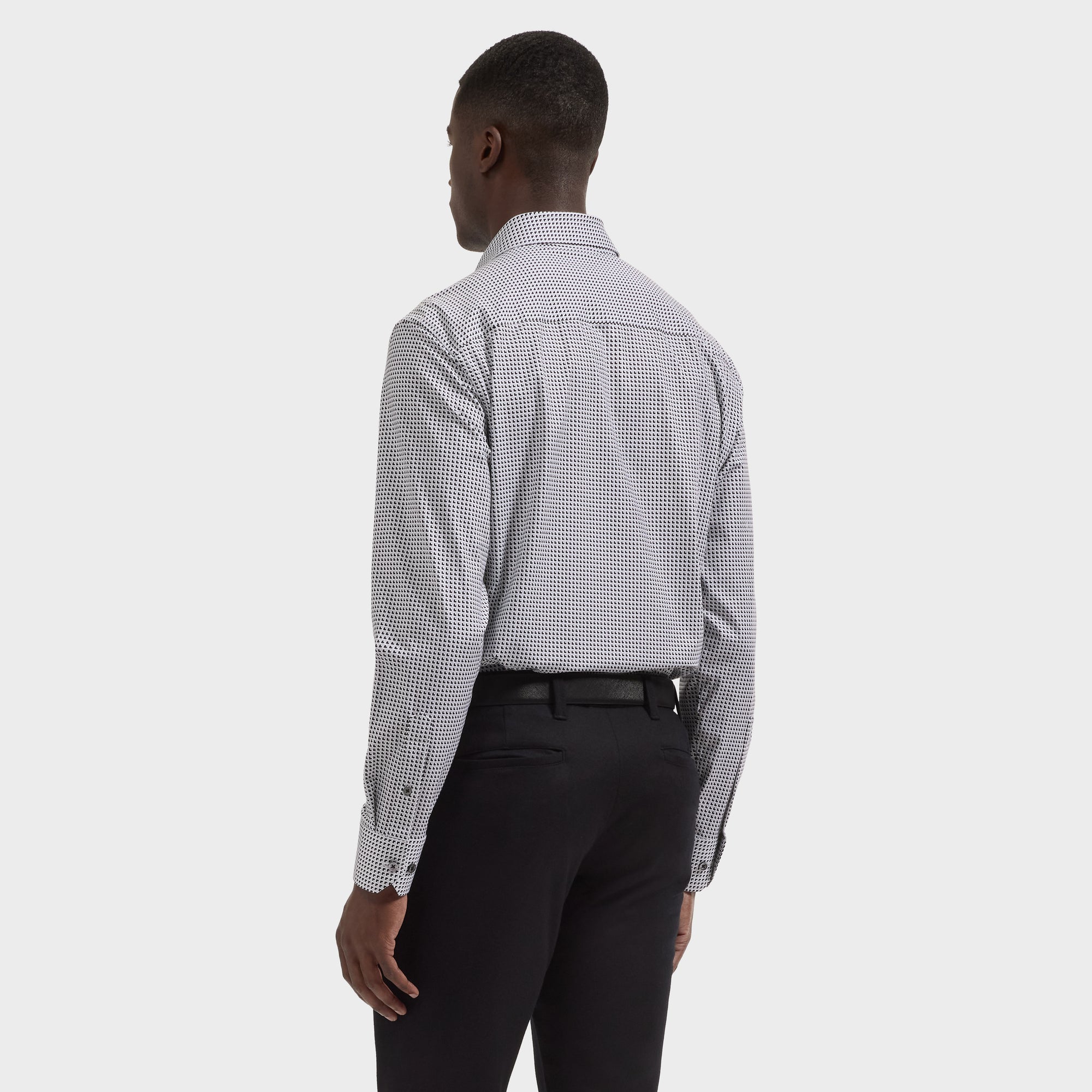 James OoohCotton Geometric Shirt