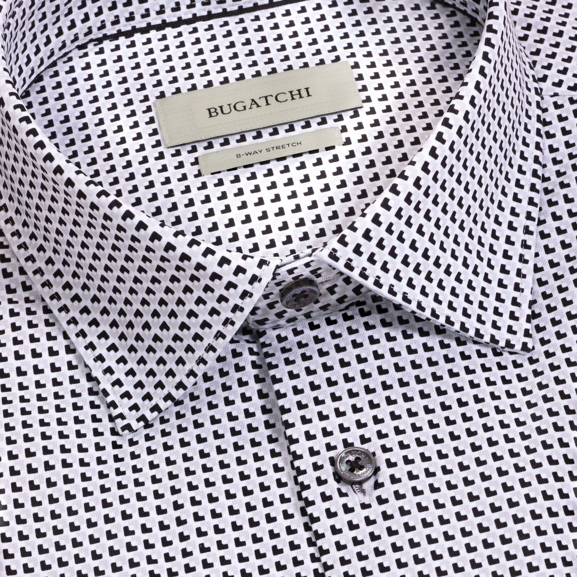 James OoohCotton Geometric Shirt