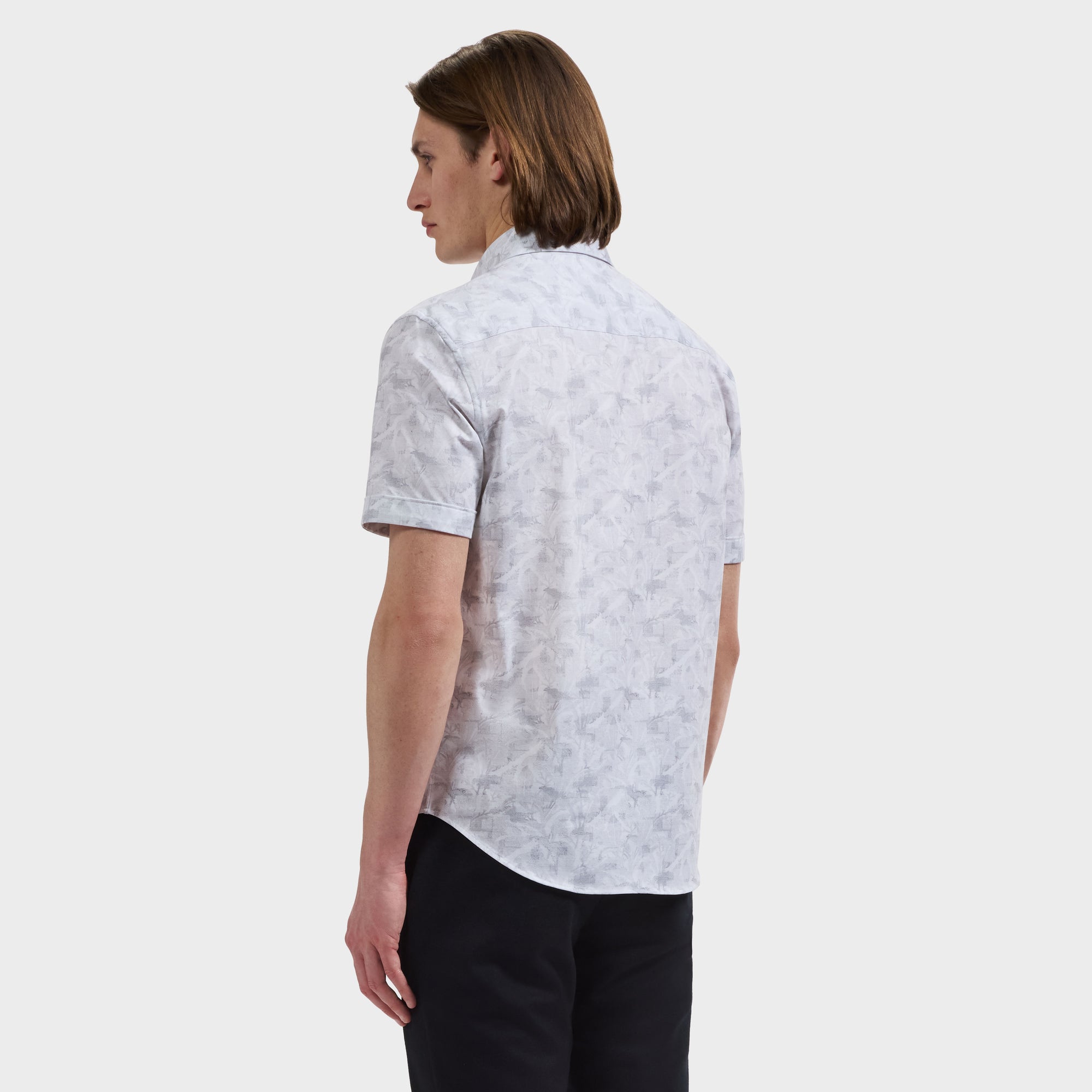 Miles OoohCotton Floral Short-Sleeve Shirt