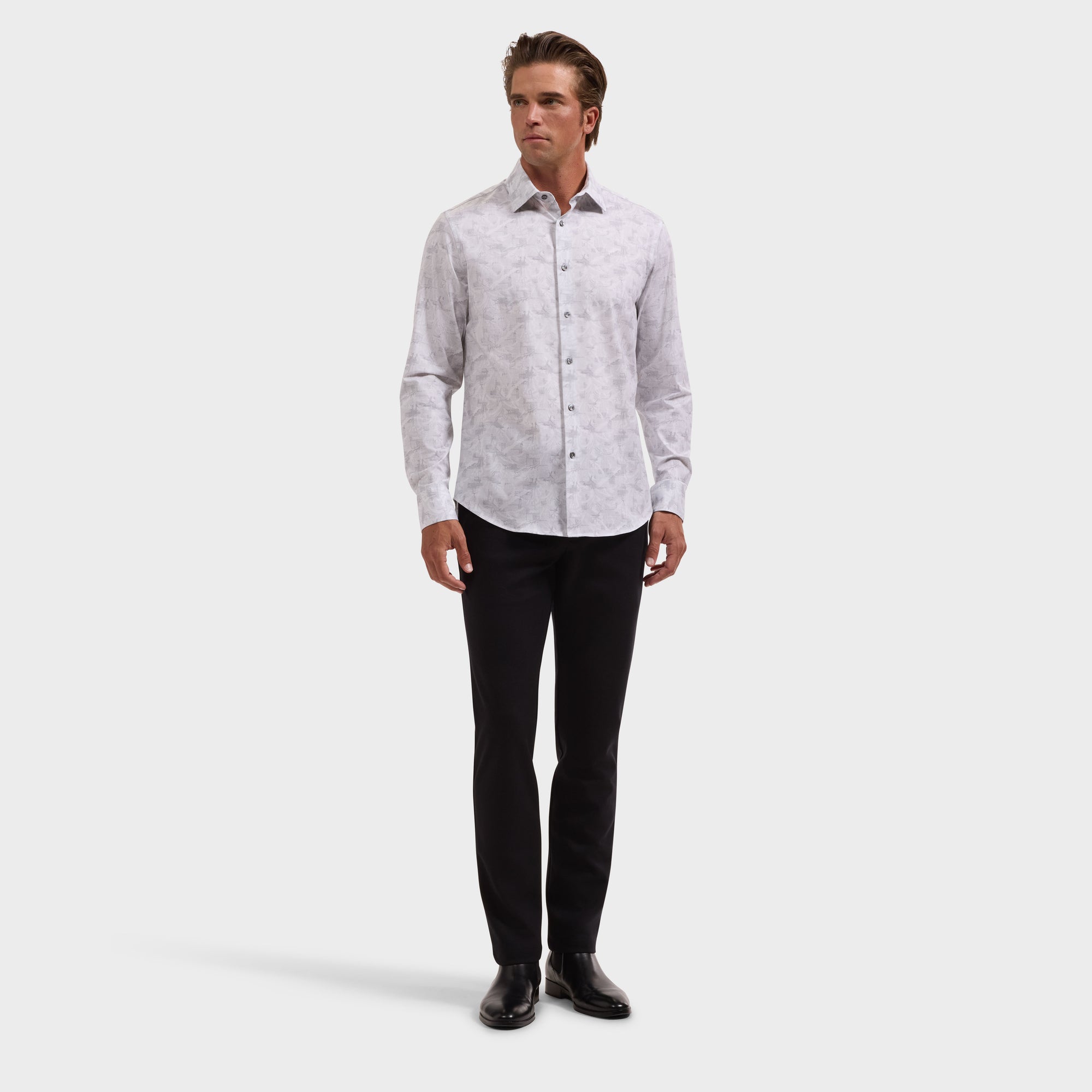James OoohCotton Floral Shirt