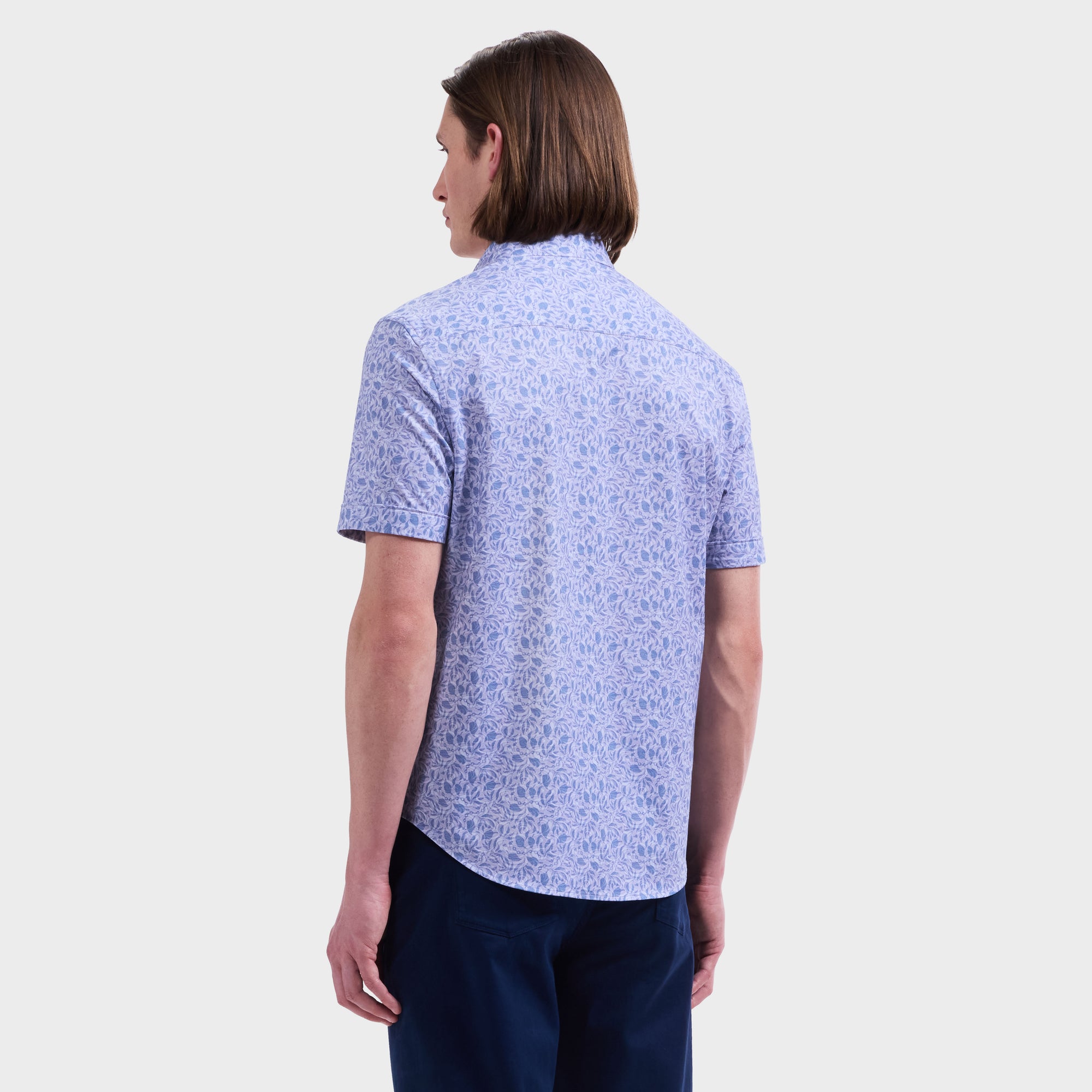 Miles OoohCotton Leaf Short-Sleeve Shirt