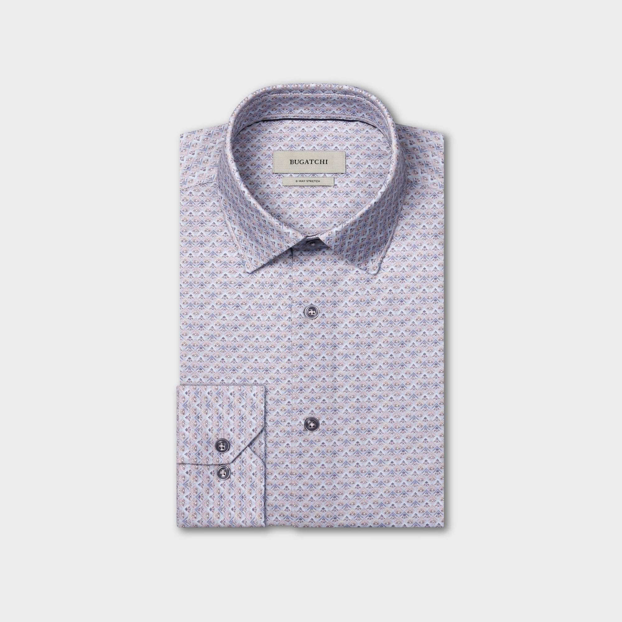 James OoohCotton Geometric Shirt