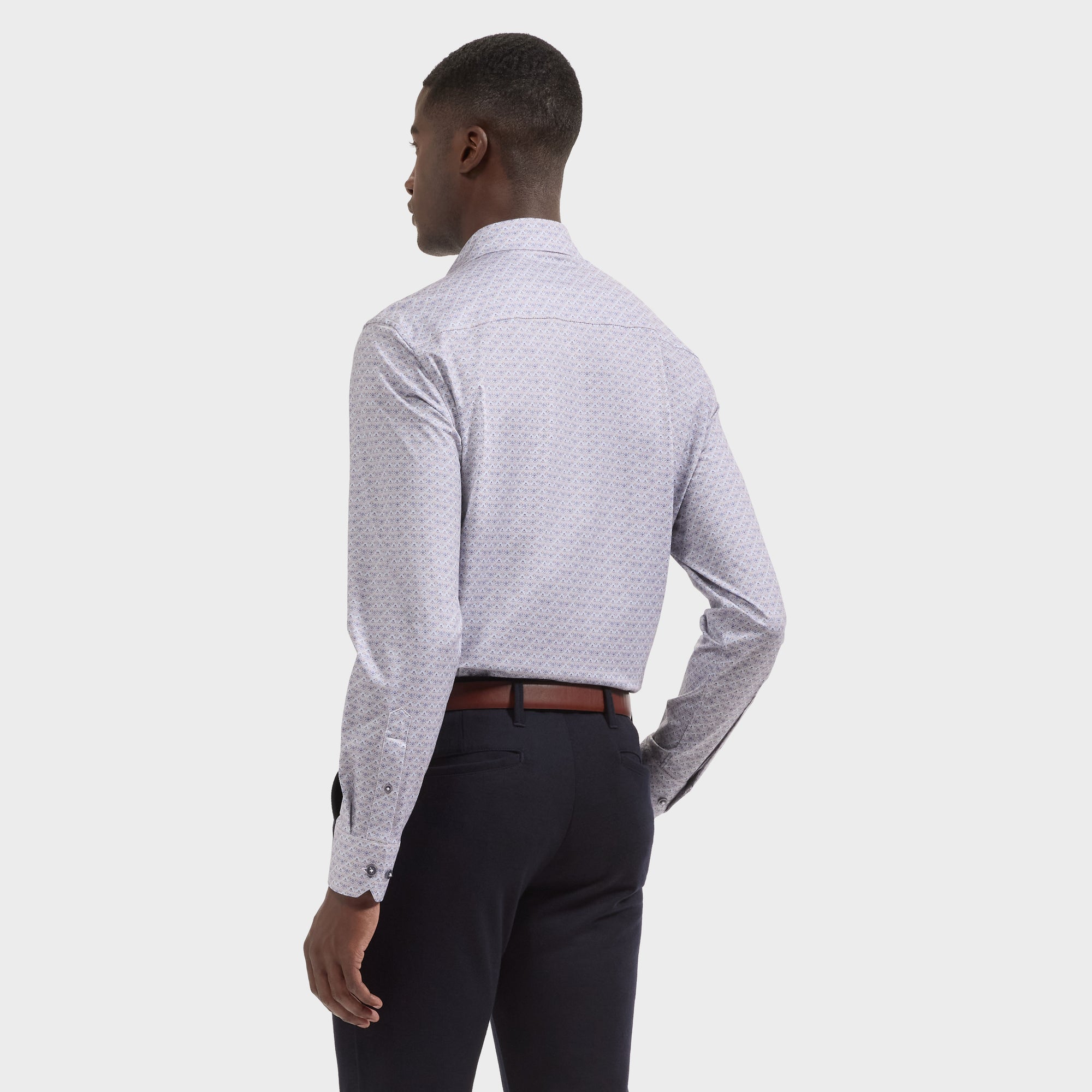James OoohCotton Geometric Shirt
