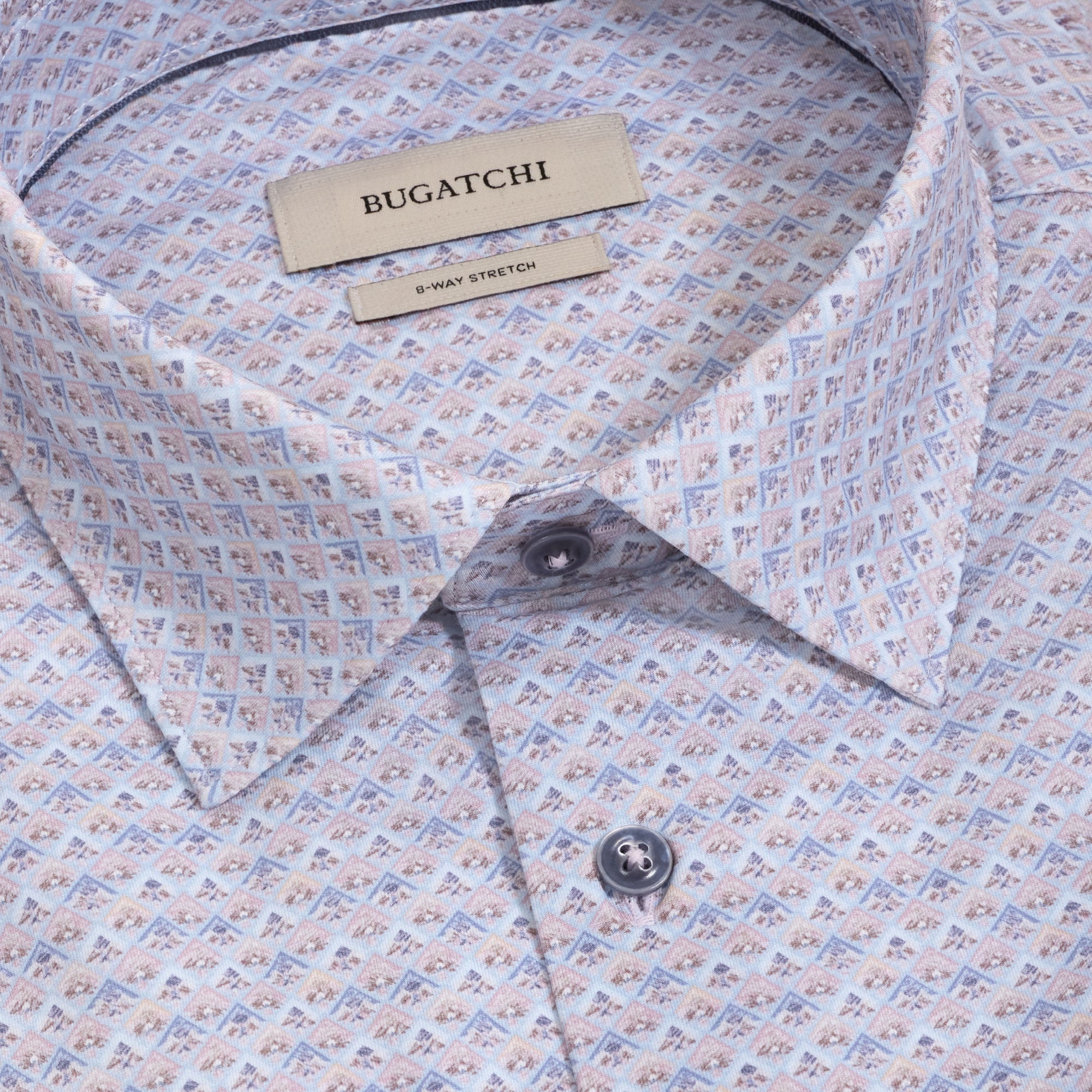 James OoohCotton Geometric Shirt