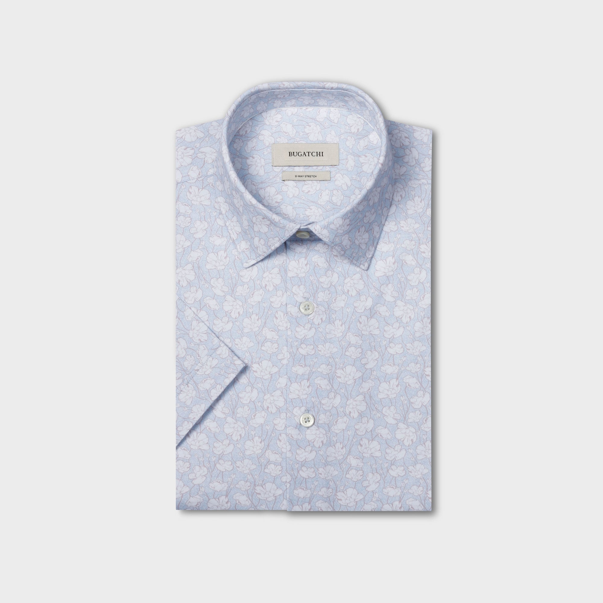 Miles OoohCotton Floral Short-Sleeve Shirt