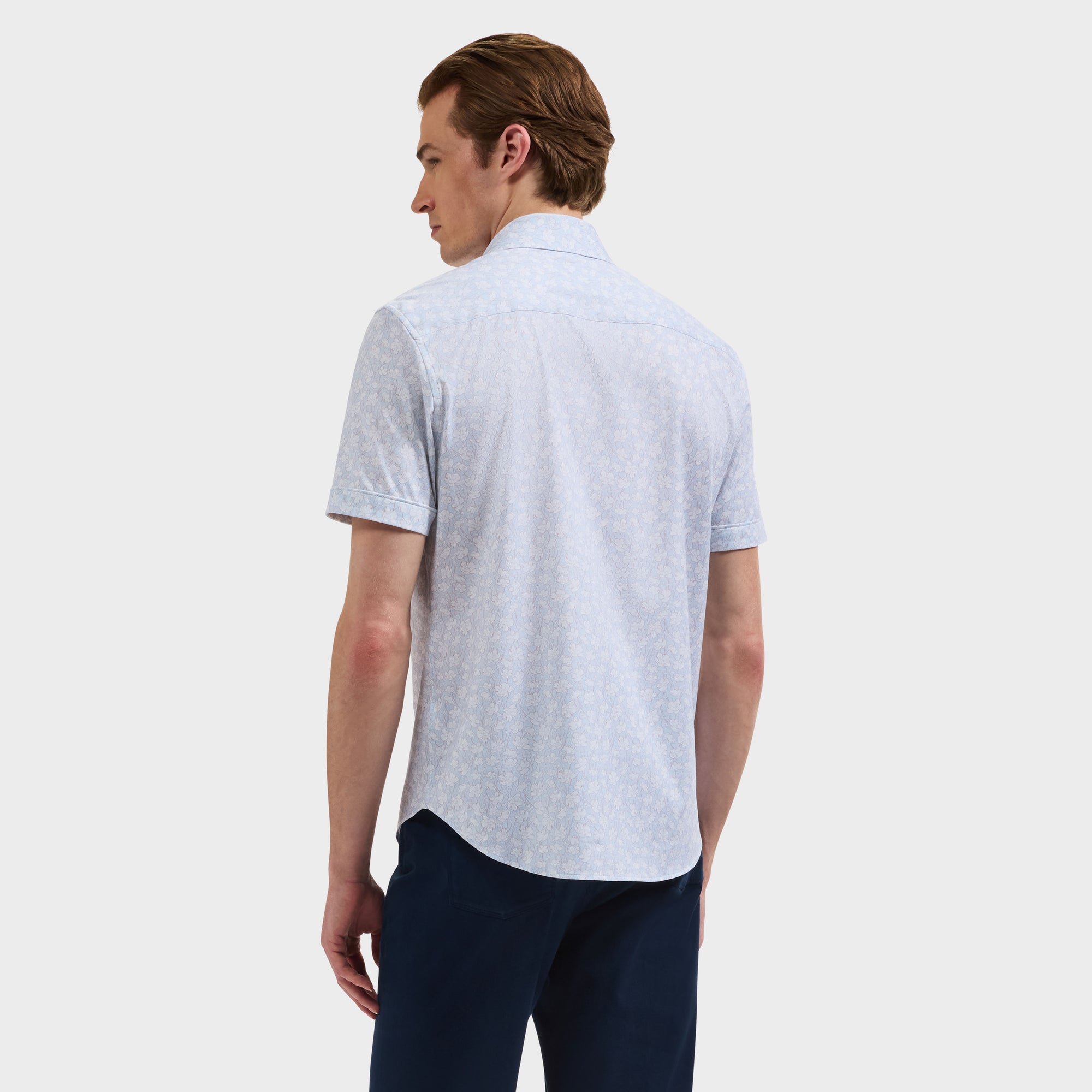 Miles OoohCotton Floral Short-Sleeve Shirt