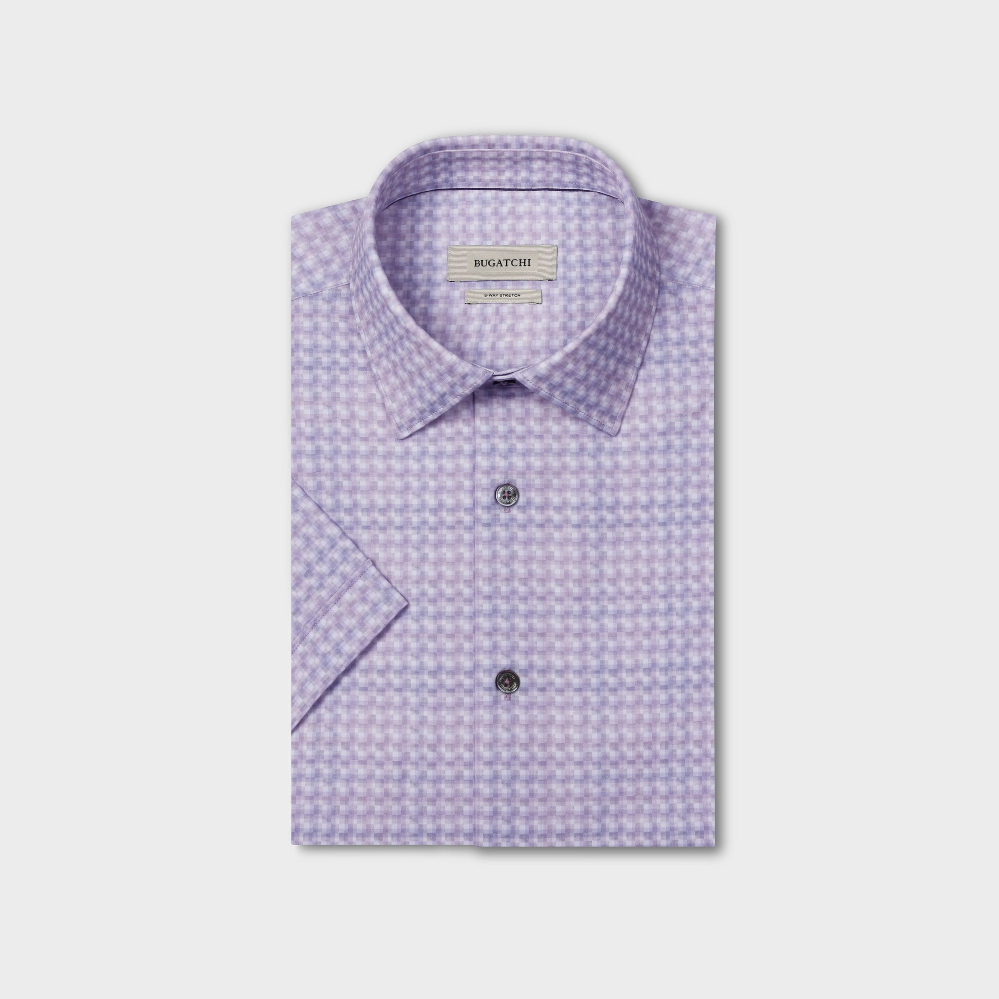 Miles OoohCotton Gingham Short-Sleeve Shirt