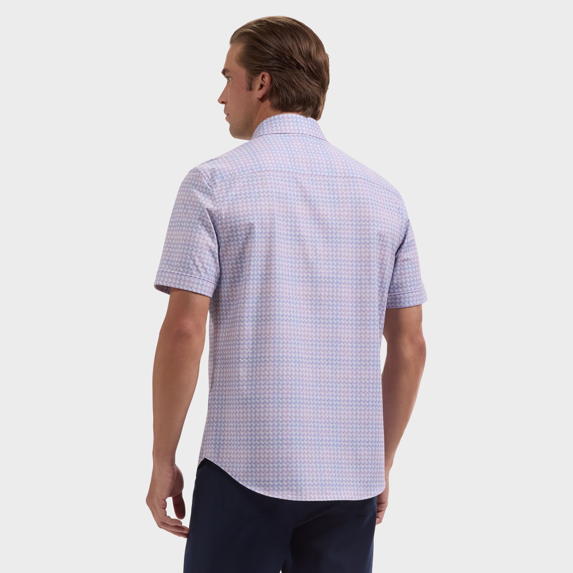Miles OoohCotton Gingham Short-Sleeve Shirt