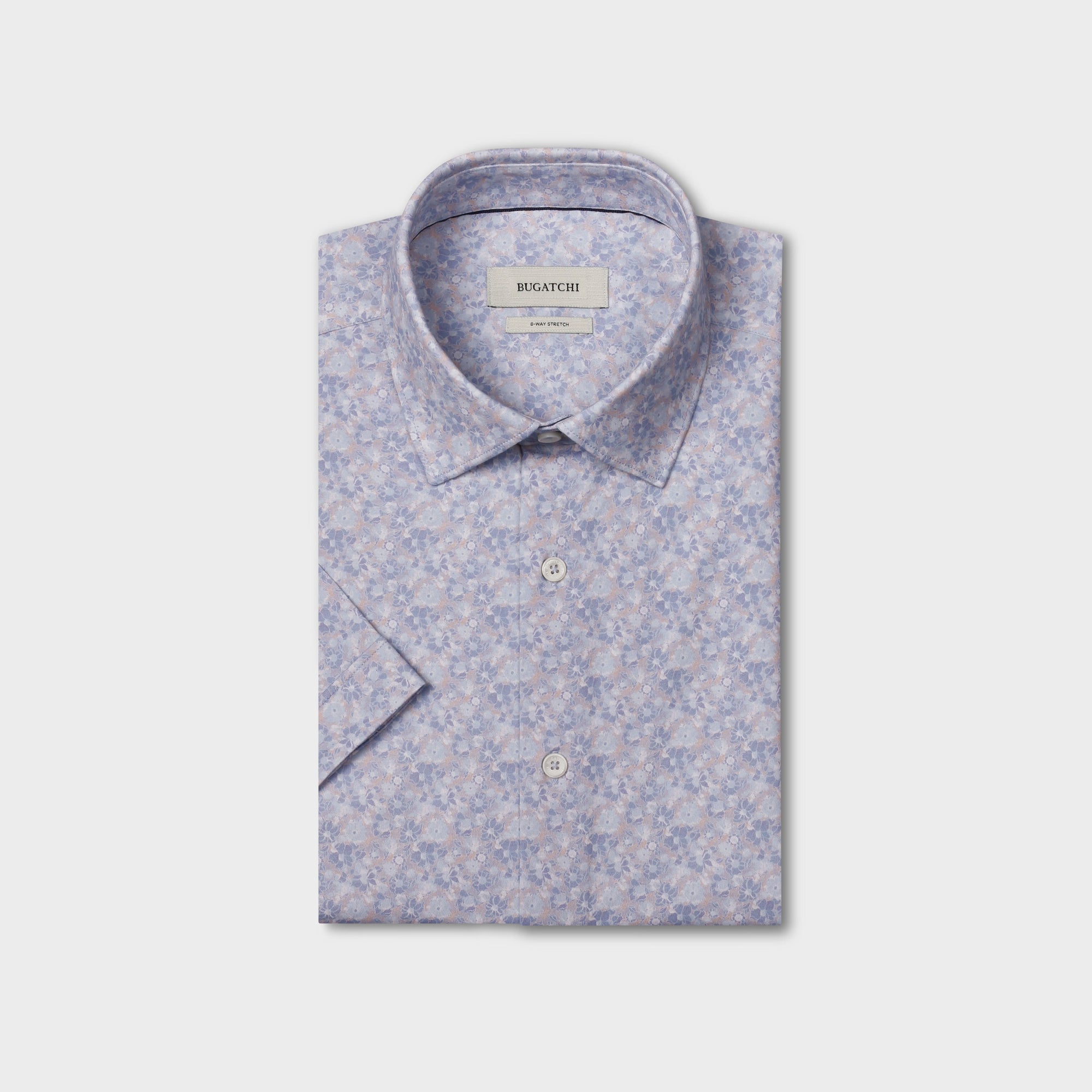 Miles OoohCotton Floral Short-Sleeve Shirt