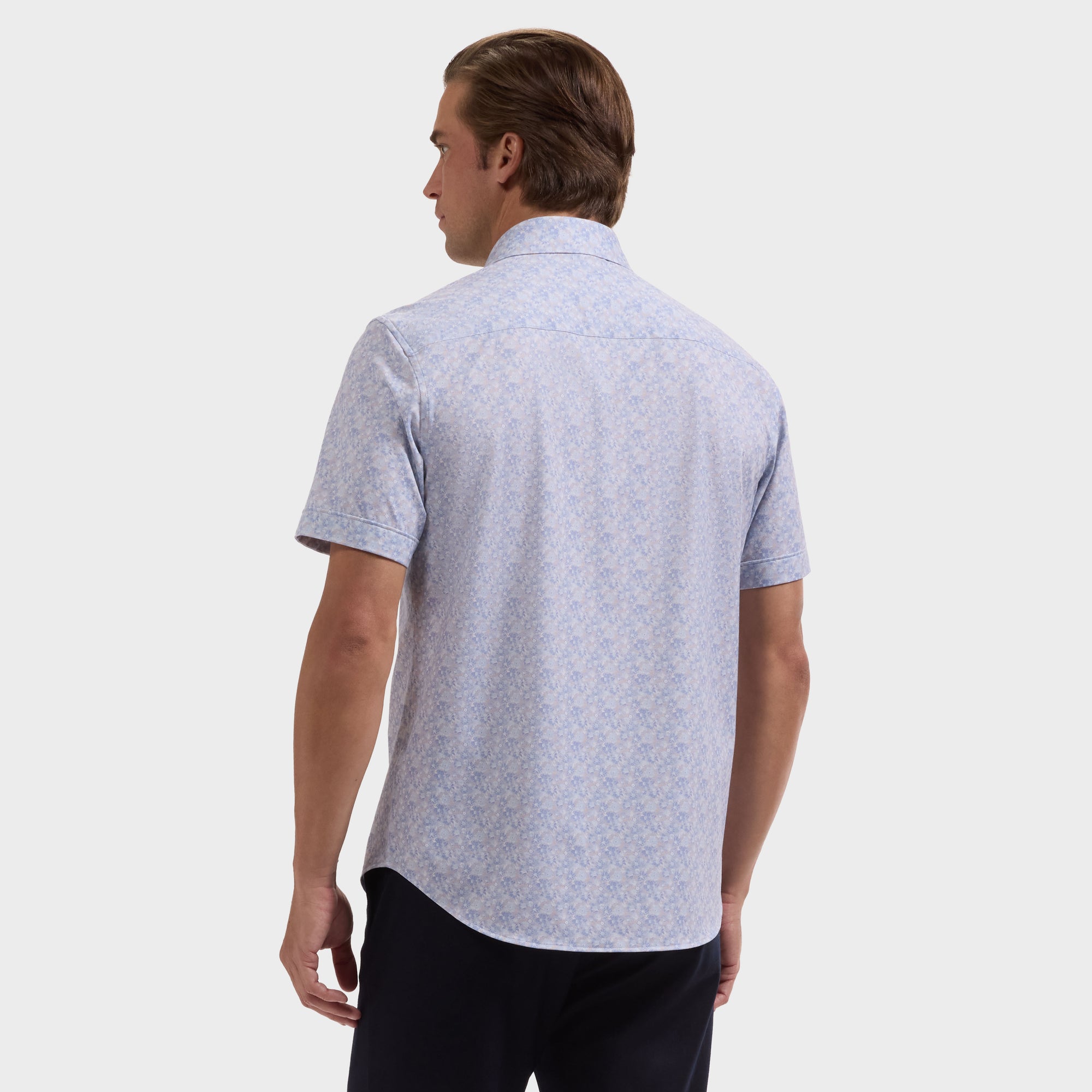Miles OoohCotton Floral Short-Sleeve Shirt