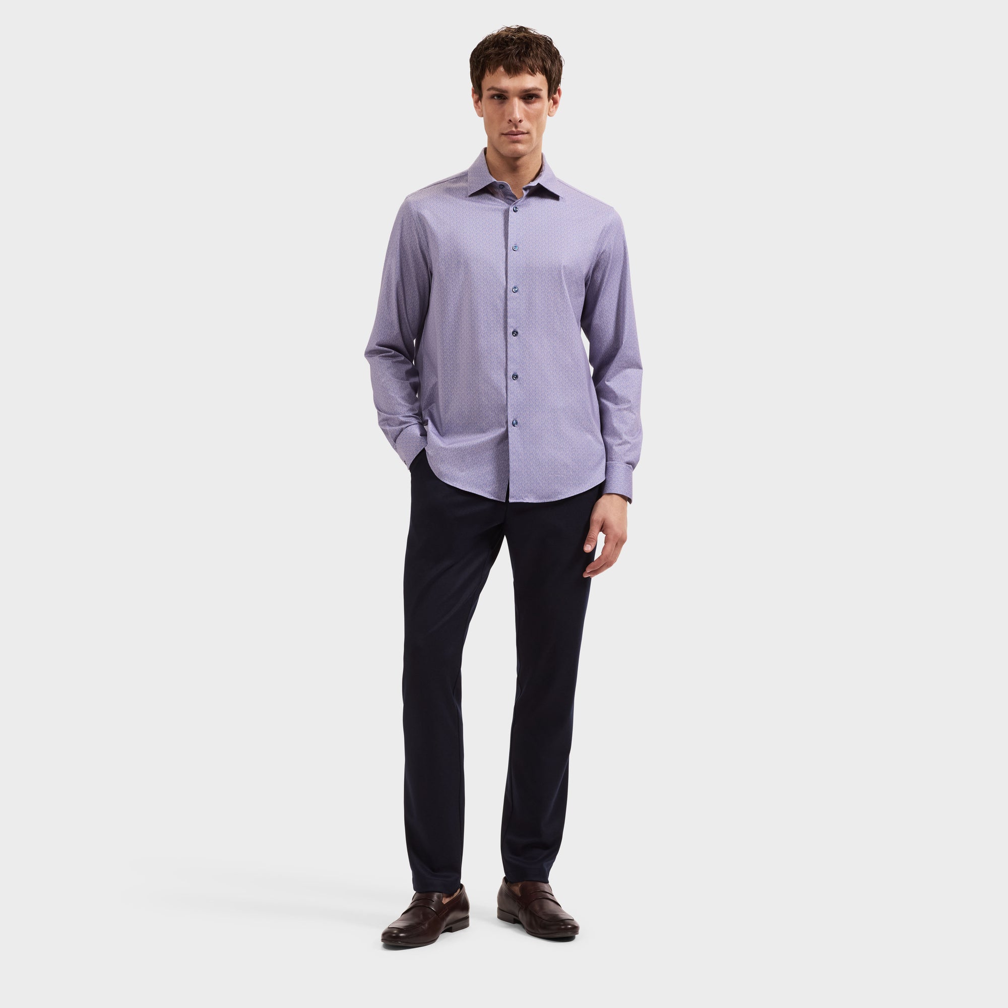 James OoohCotton Floral Shirt