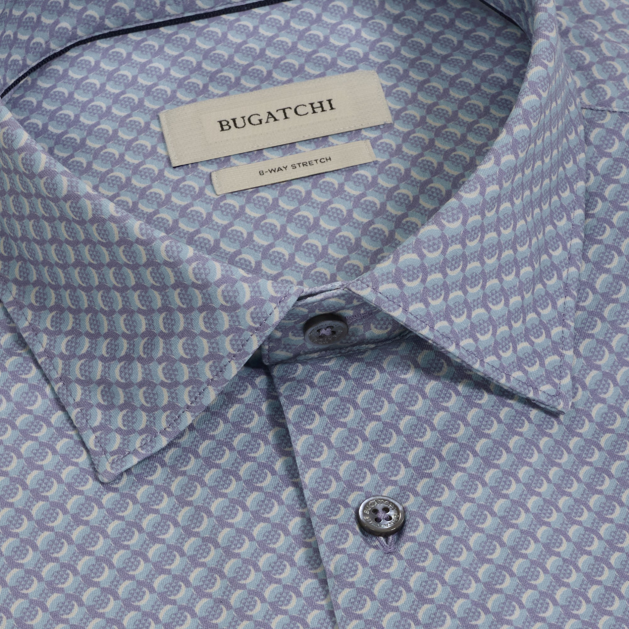 James OoohCotton Geometric Shirt