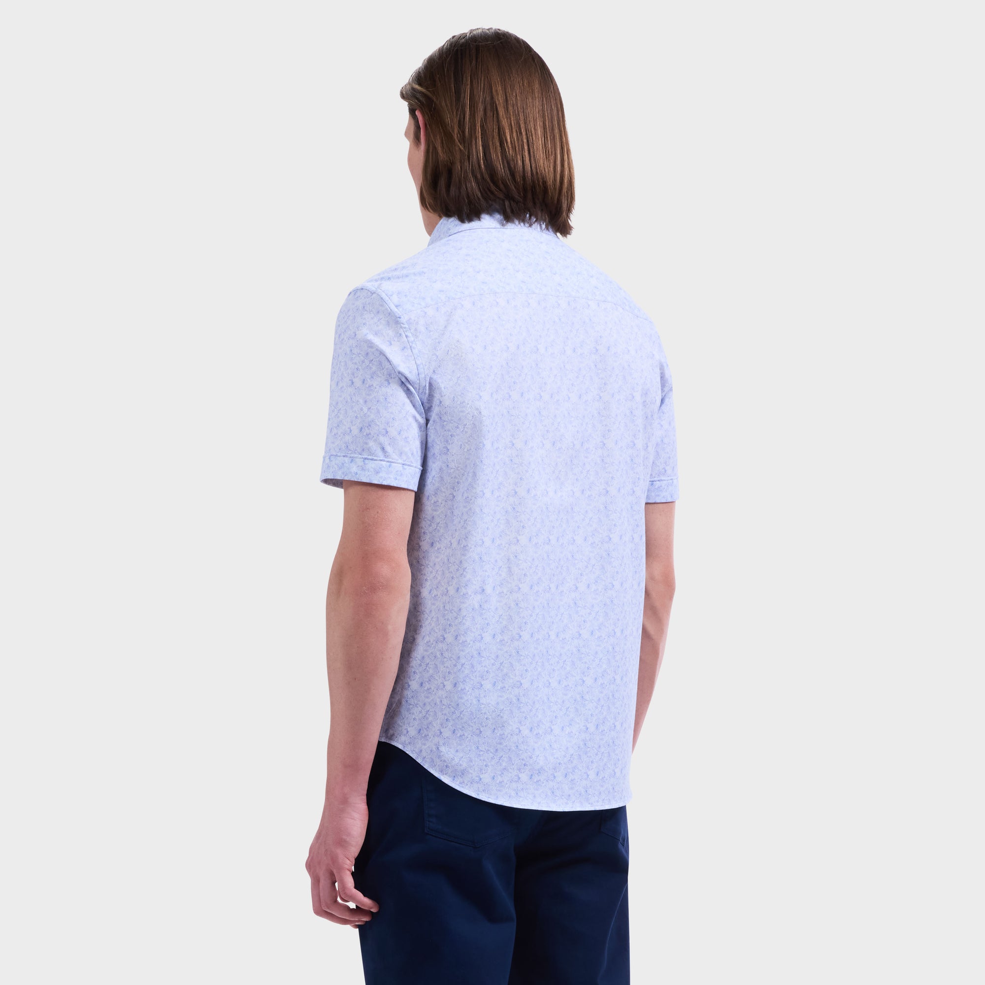 Miles OoohCotton Leaf Short-Sleeve Shirt