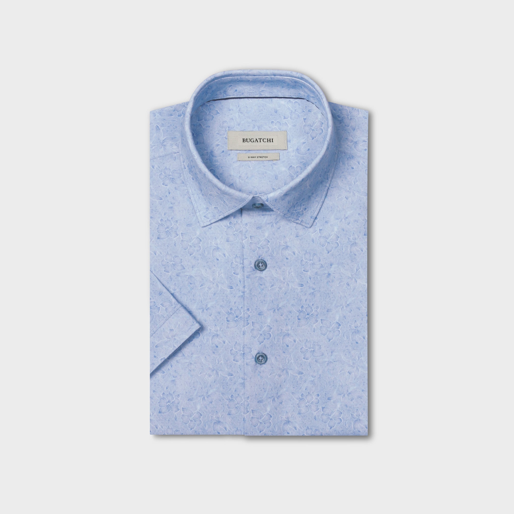Miles OoohCotton Floral Short-Sleeve Shirt