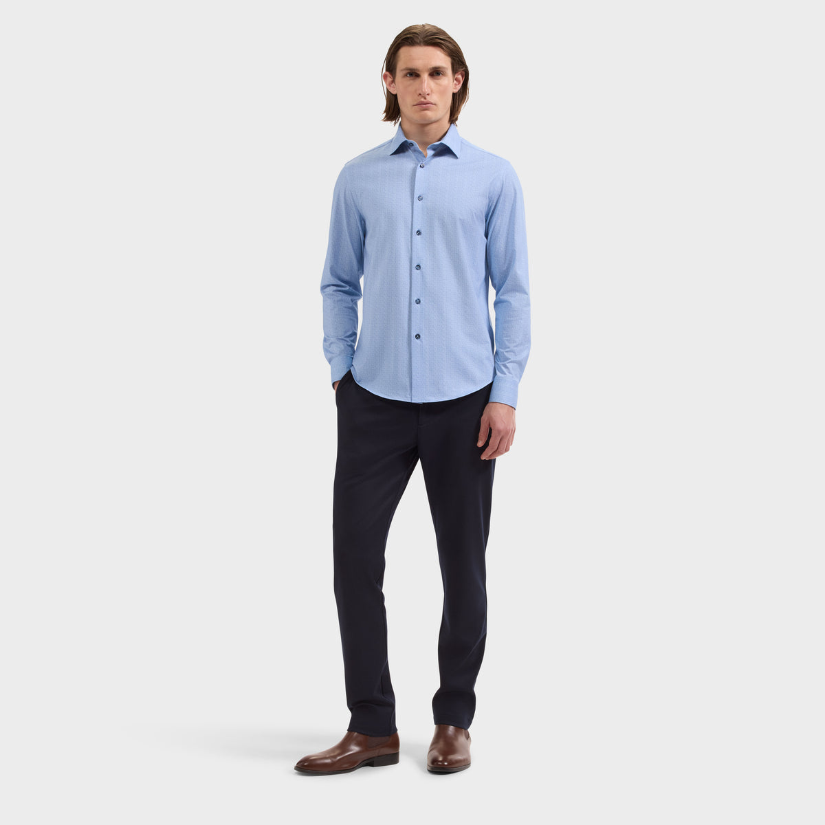 James OoohCotton Geometric Shirt