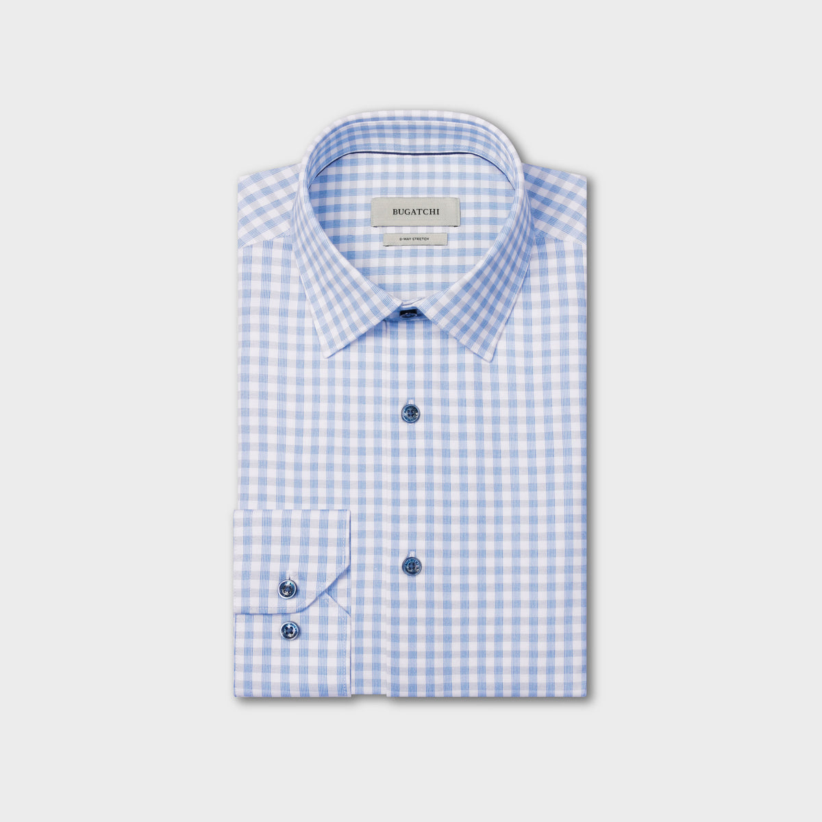 James OoohCotton Check shirt