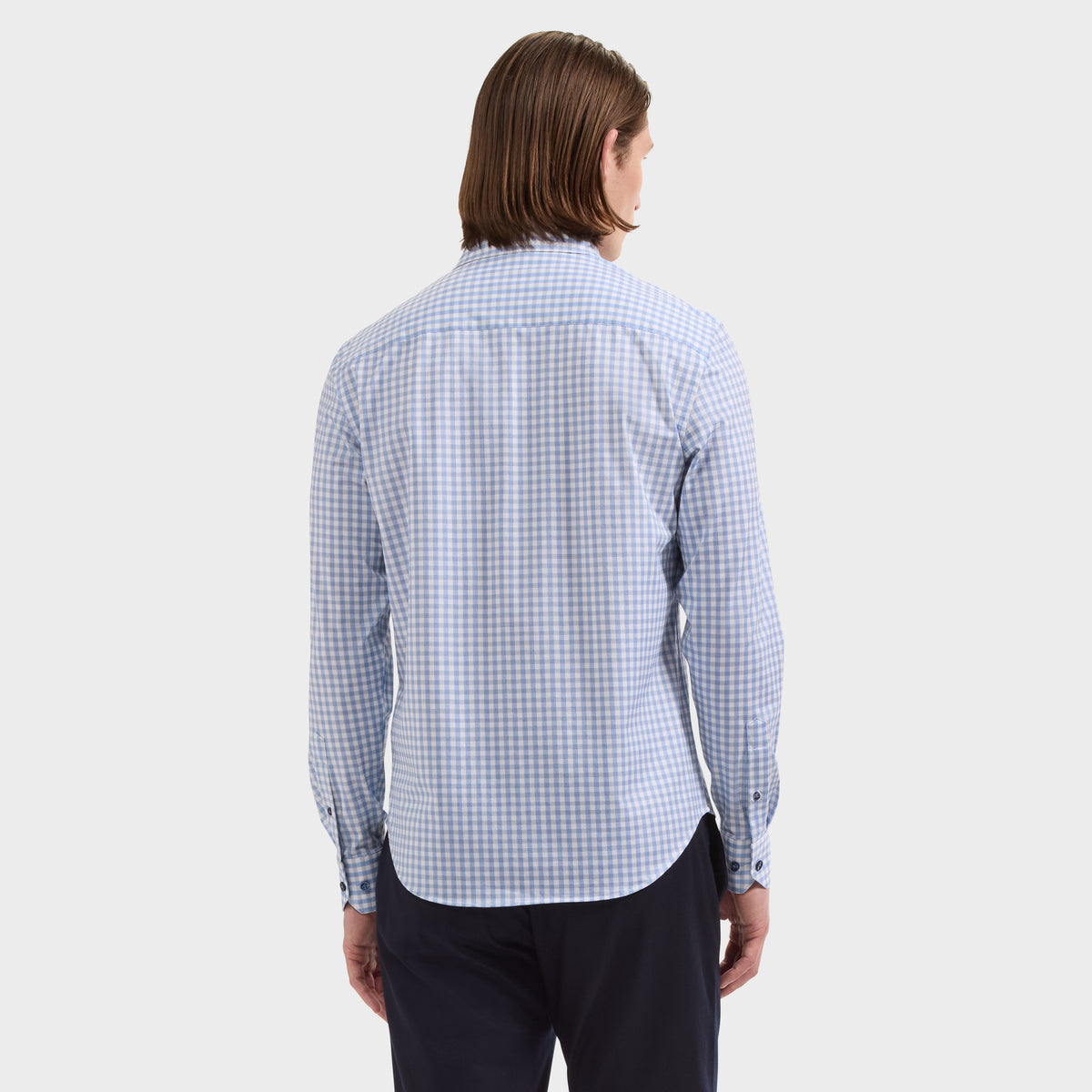James OoohCotton Check shirt