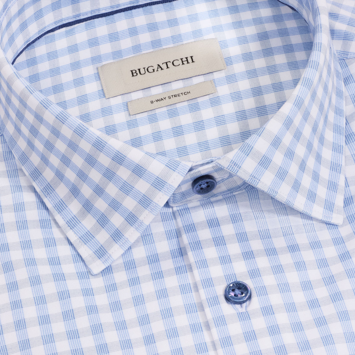 James OoohCotton Check shirt