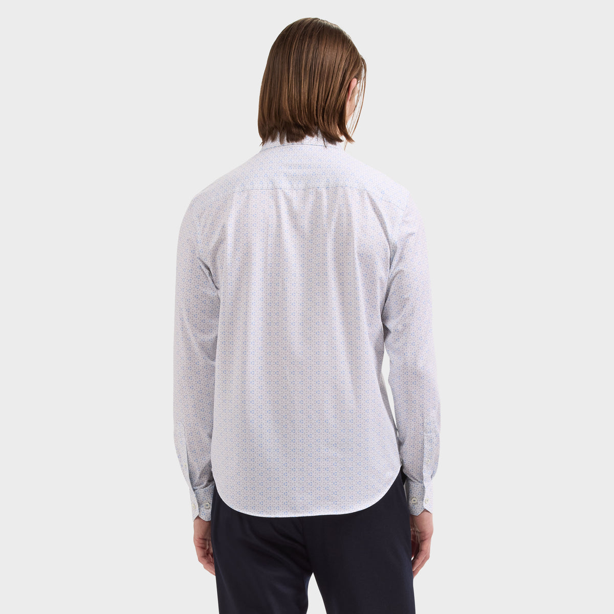 James OoohCotton Geometric Shirt