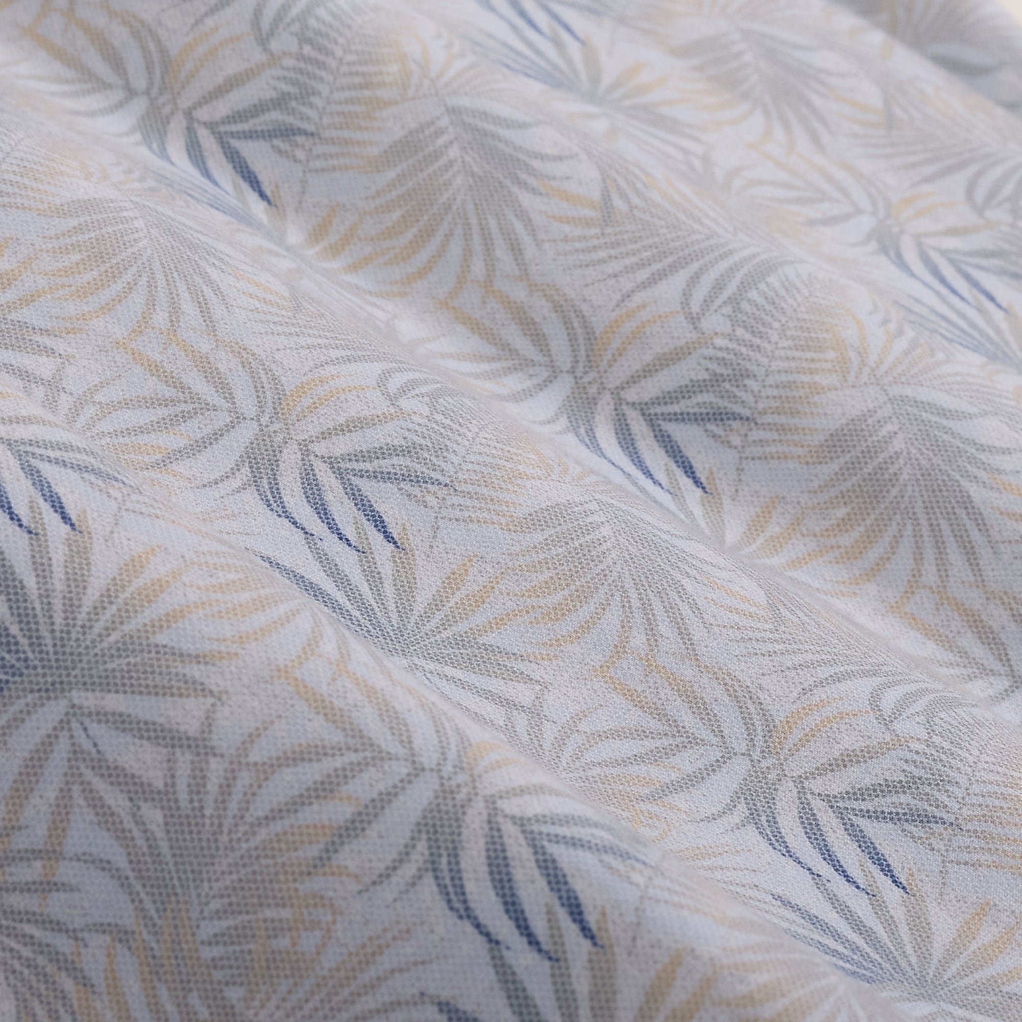 Miles OoohCotton Leaf Print Short-Sleeve Shirt