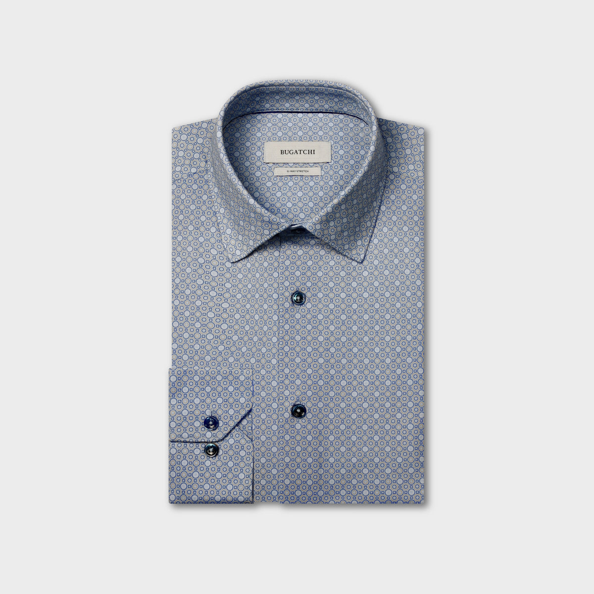 James OoohCotton Geometric Shirt