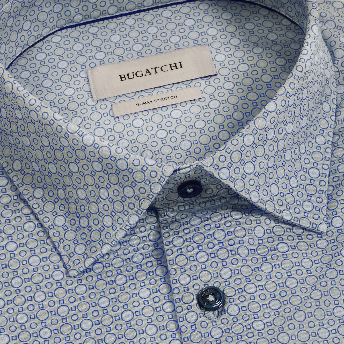James OoohCotton Geometric Shirt