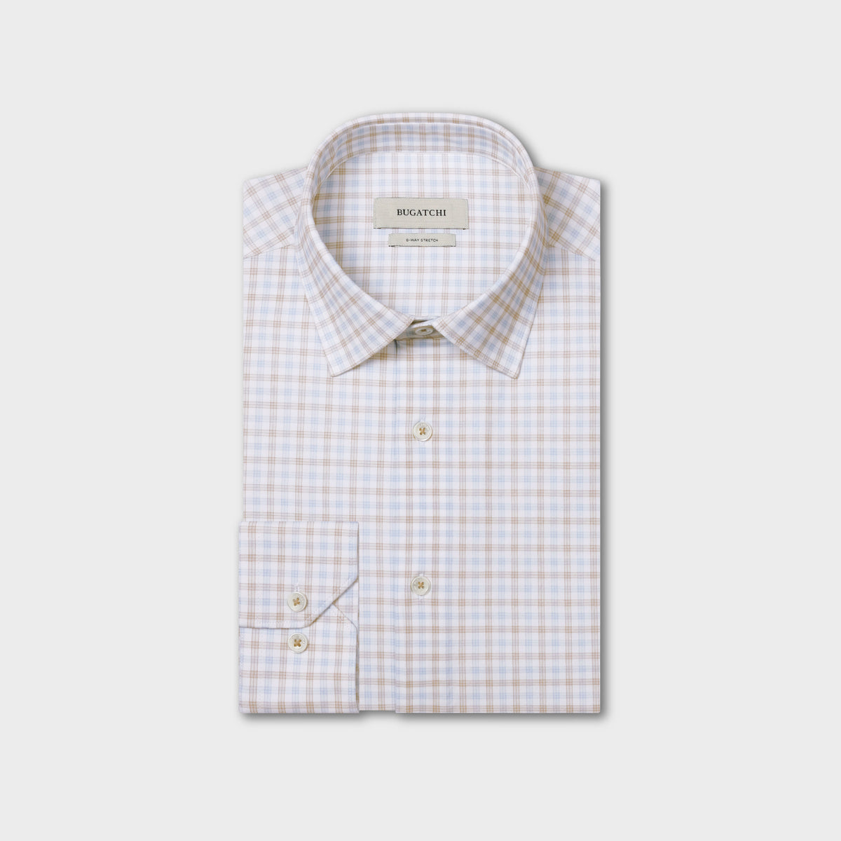 James OoohCotton Check shirt