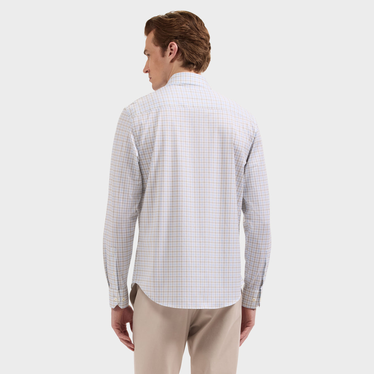 James OoohCotton Check shirt