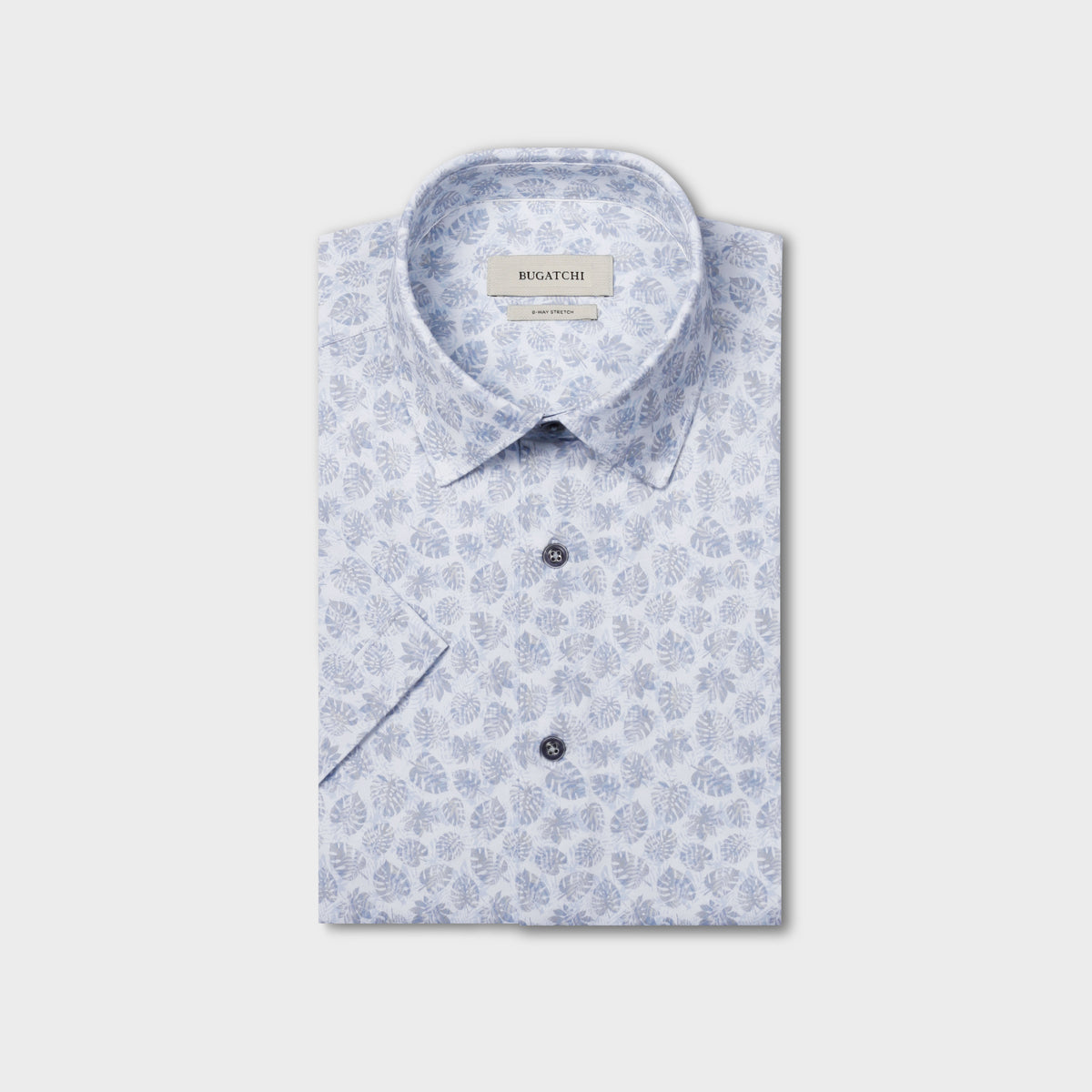 Miles OoohCotton Leaf Short-Sleeve Shirt