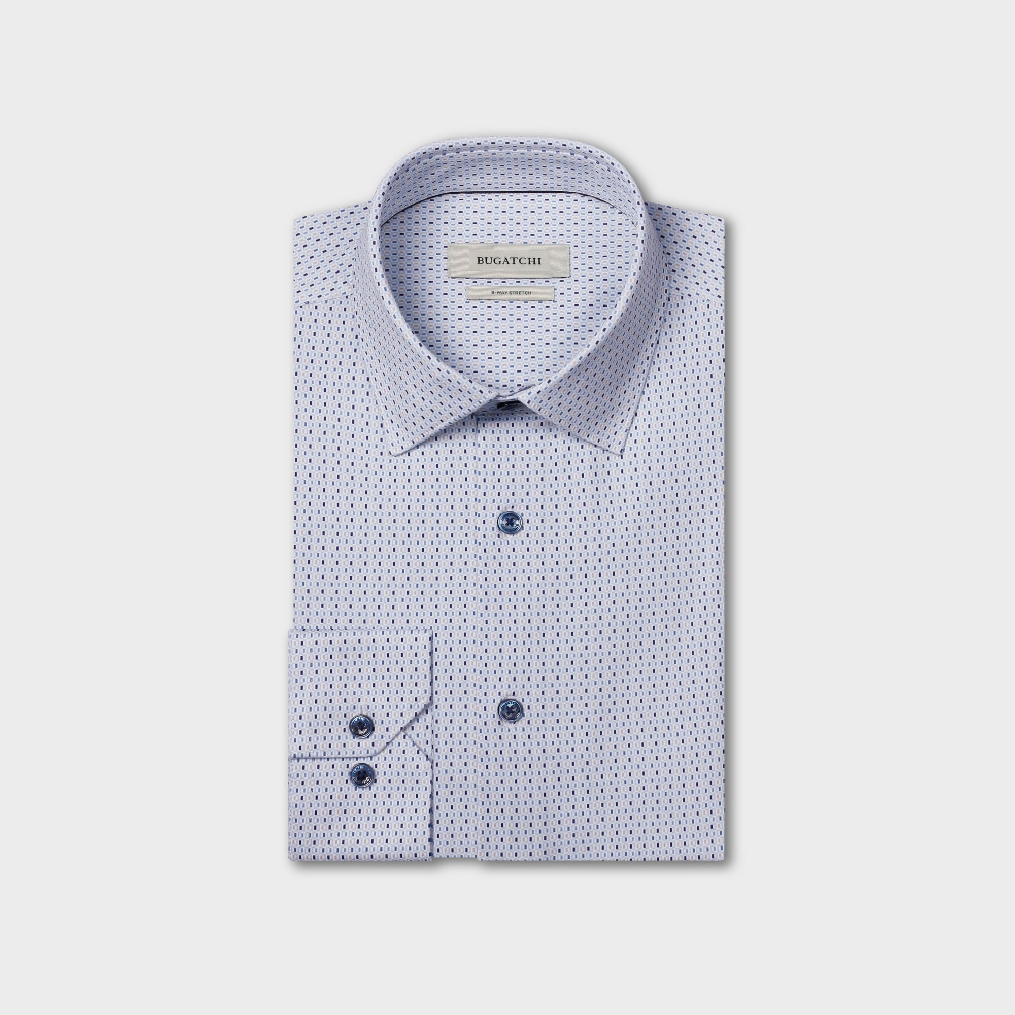 James OoohCotton Geometric Shirt