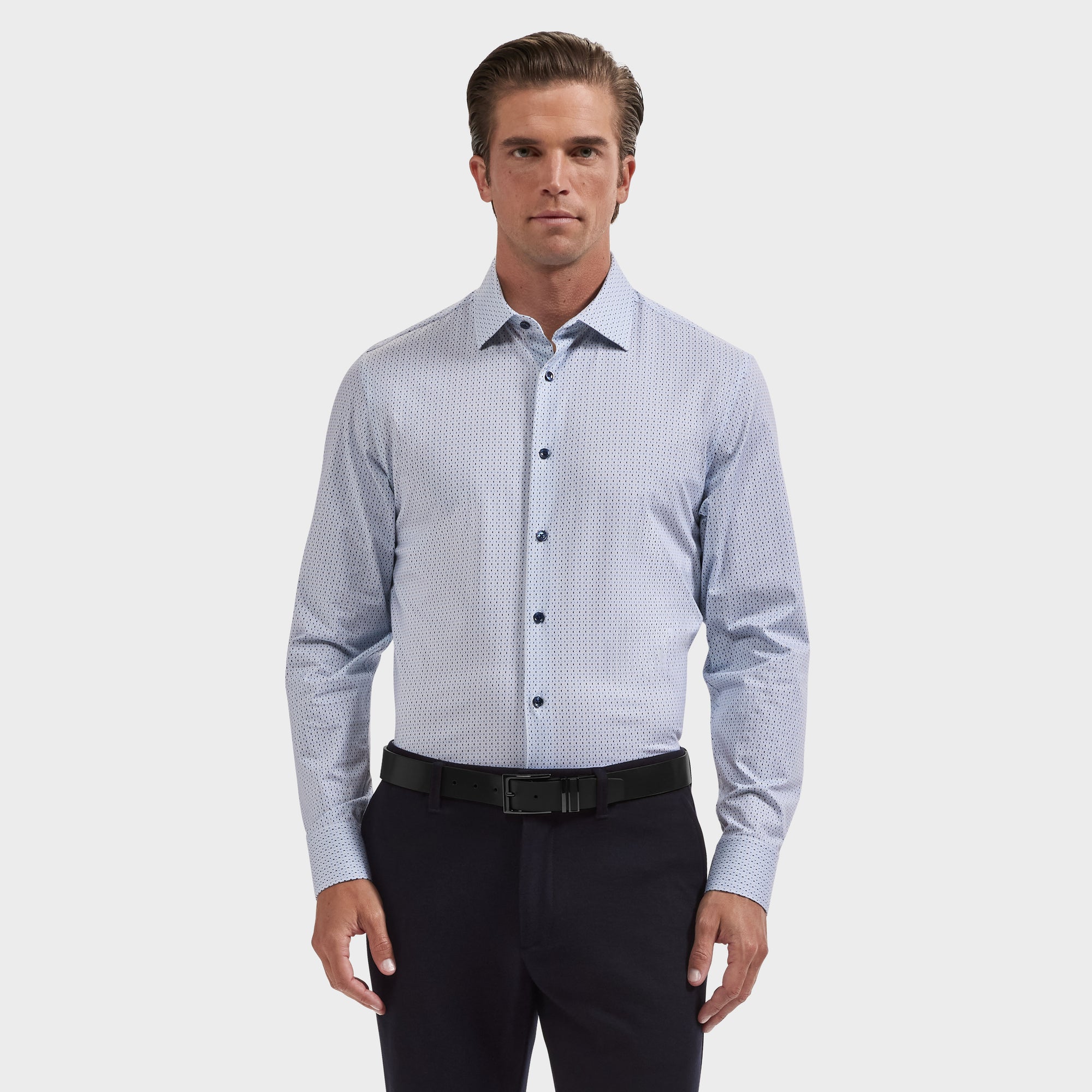James OoohCotton Geometric Shirt