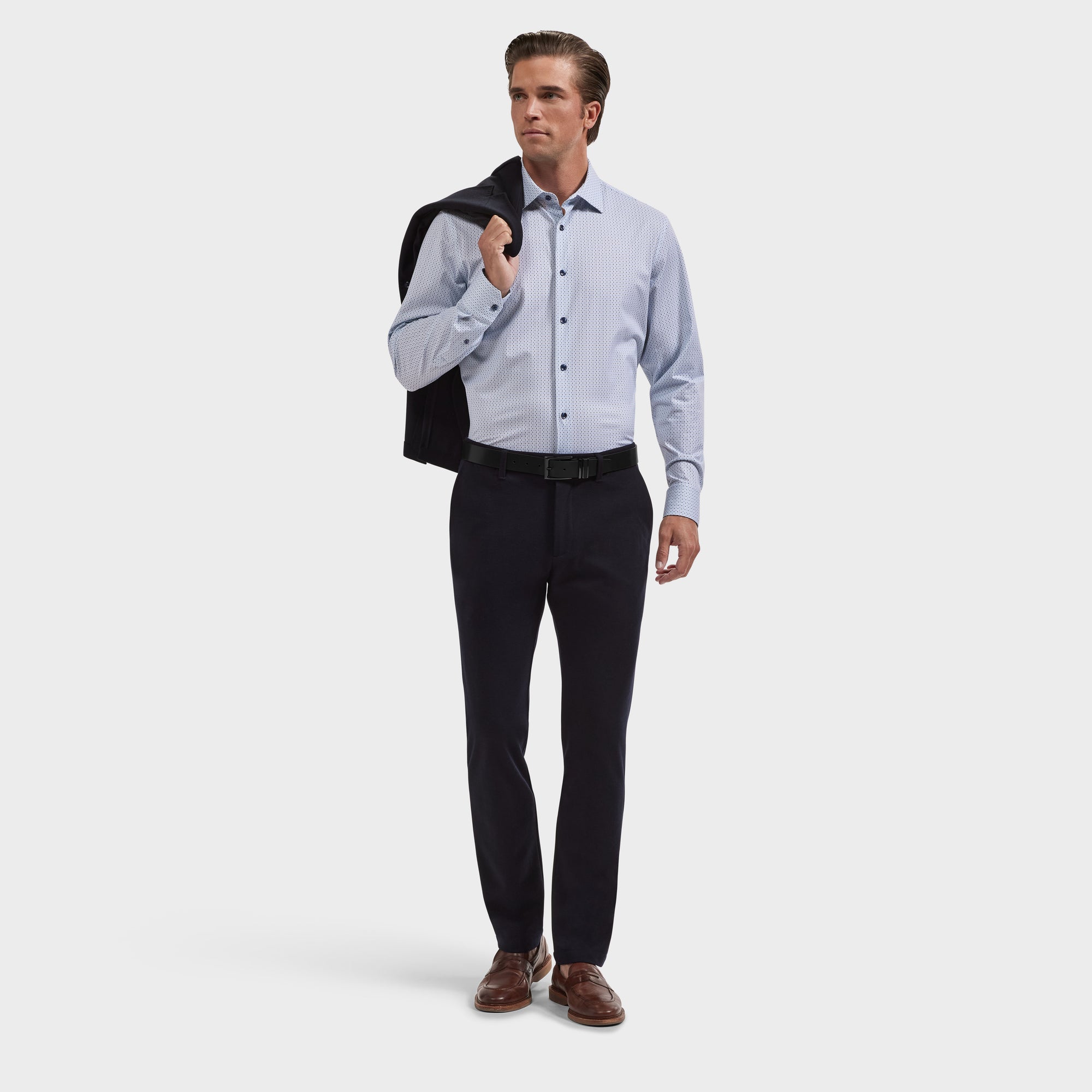 James OoohCotton Geometric Shirt