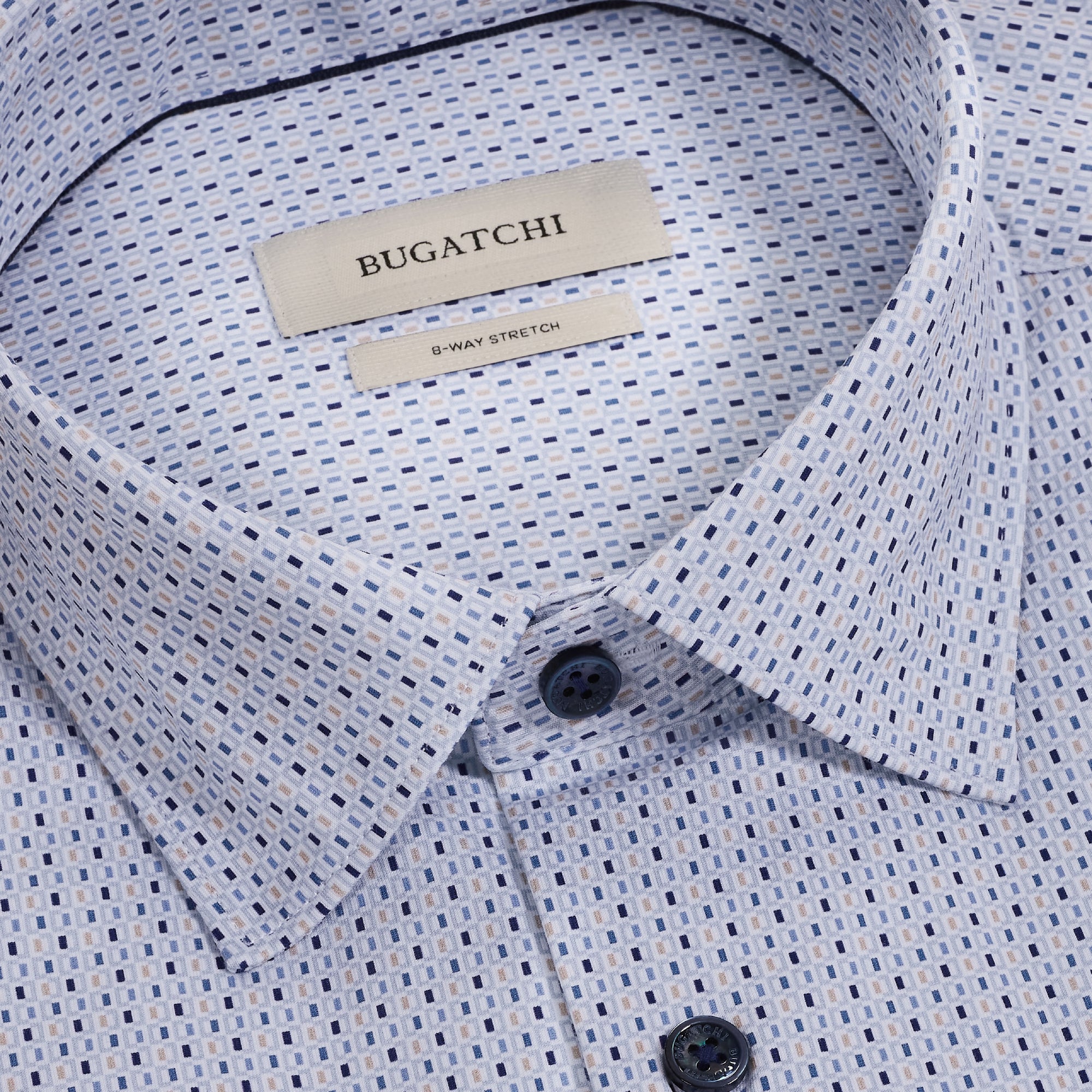 James OoohCotton Geometric Shirt