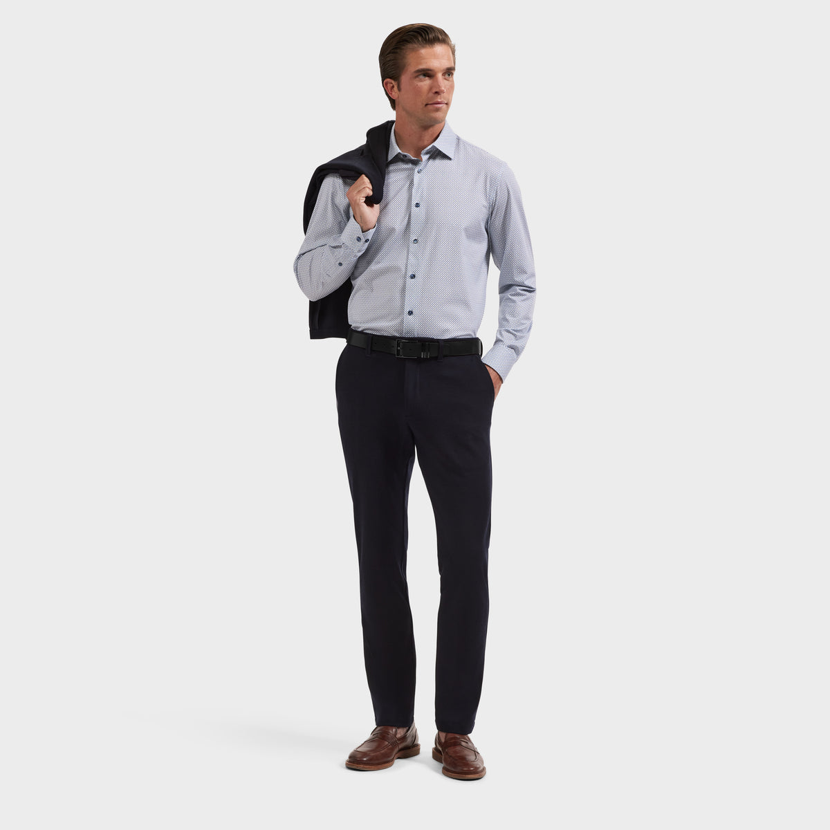 James OoohCotton Geometric Shirt