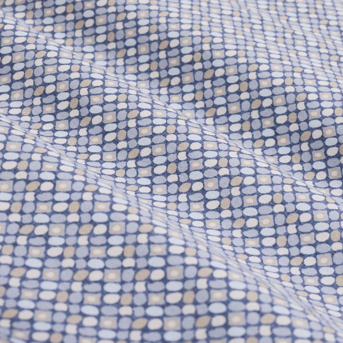 Miles OoohCotton Geometric Short-Sleeve Shirt