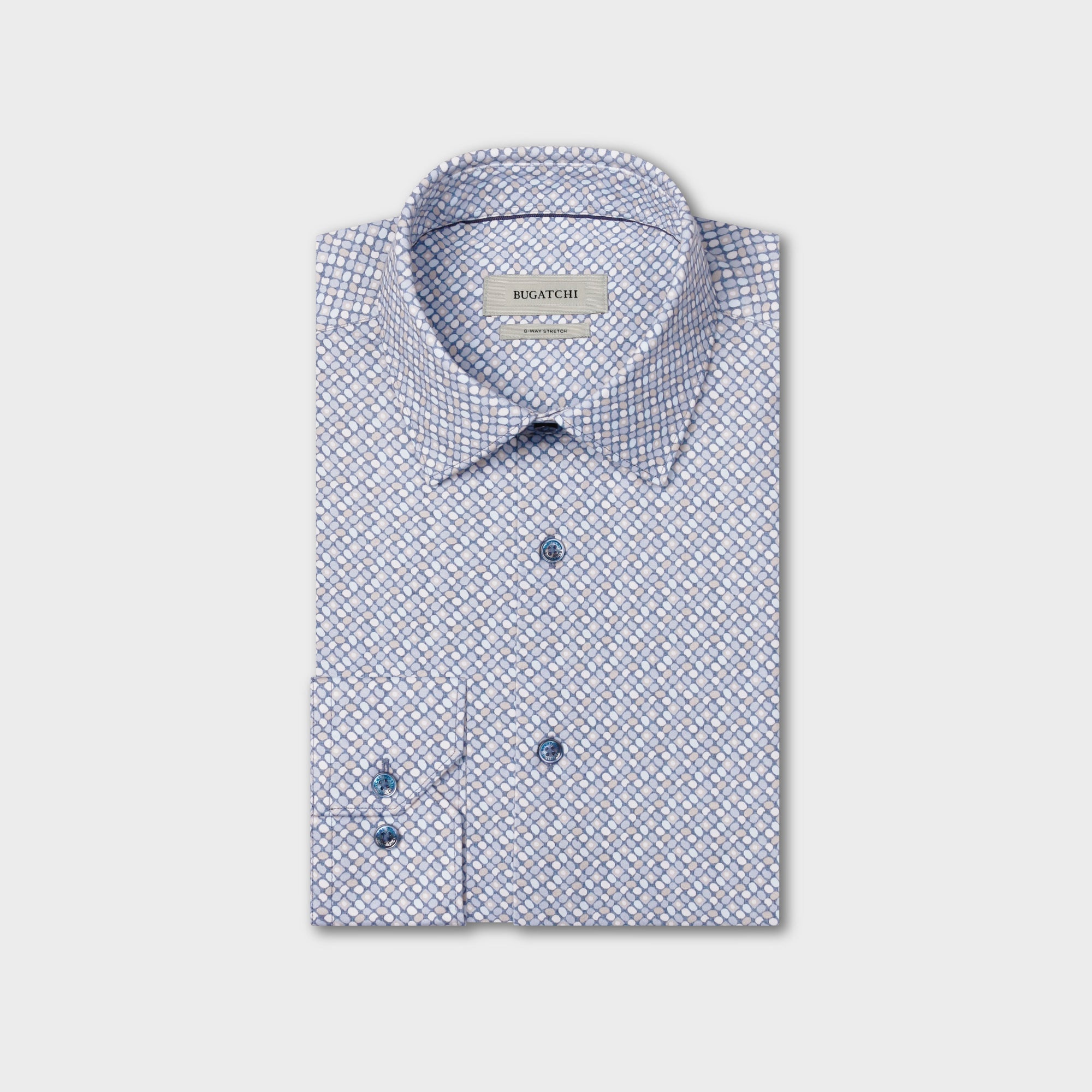 James OoohCotton Geometric Shirt