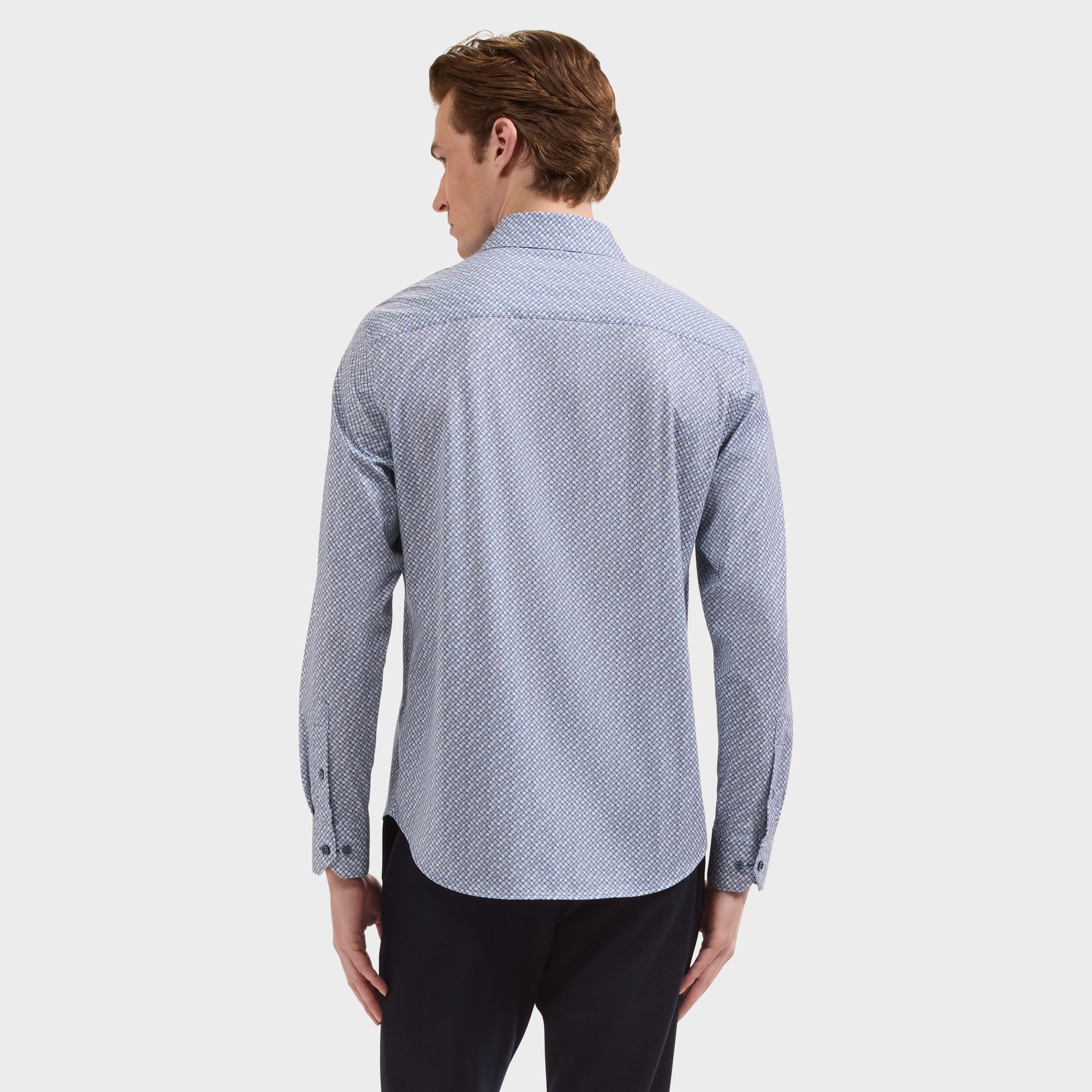 James OoohCotton Geometric Shirt