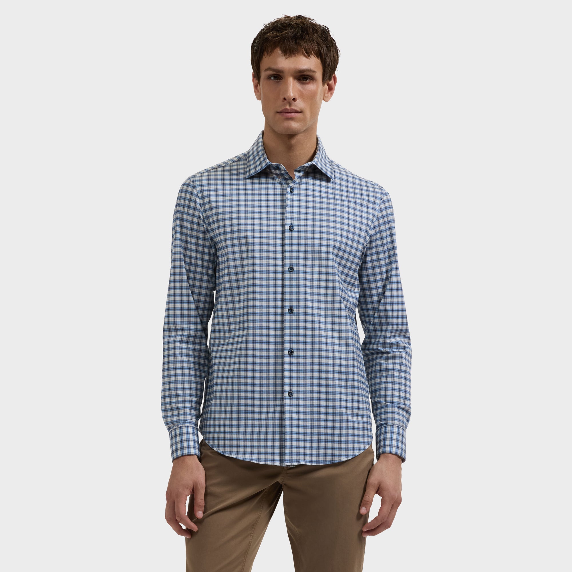 James OoohCotton Plaid Shirt