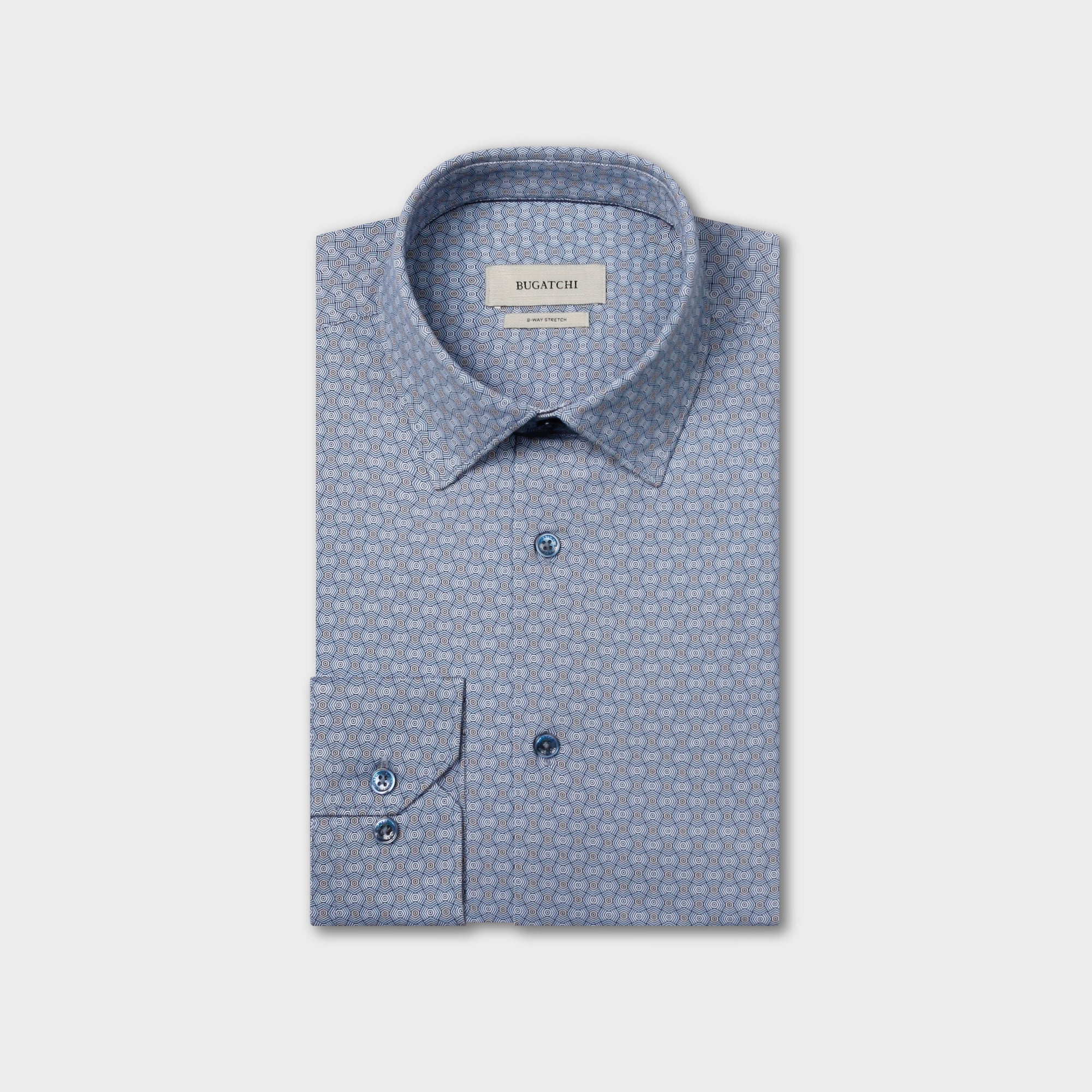 James OoohCotton Geometric Shirt