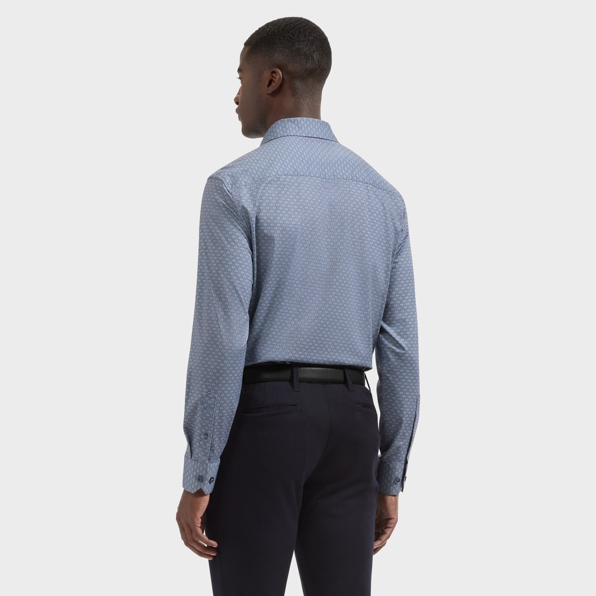 James OoohCotton Geometric Shirt