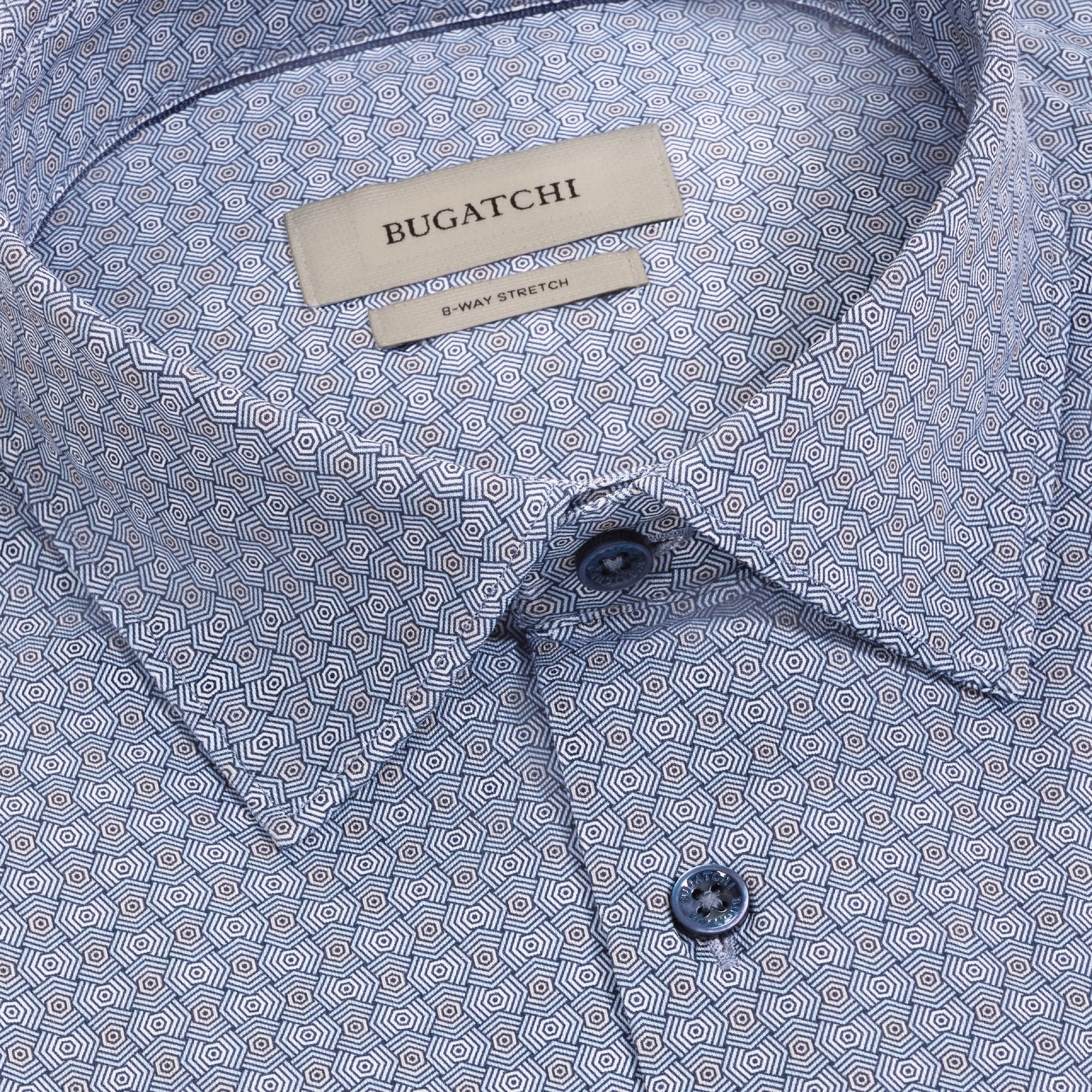 James OoohCotton Geometric Shirt