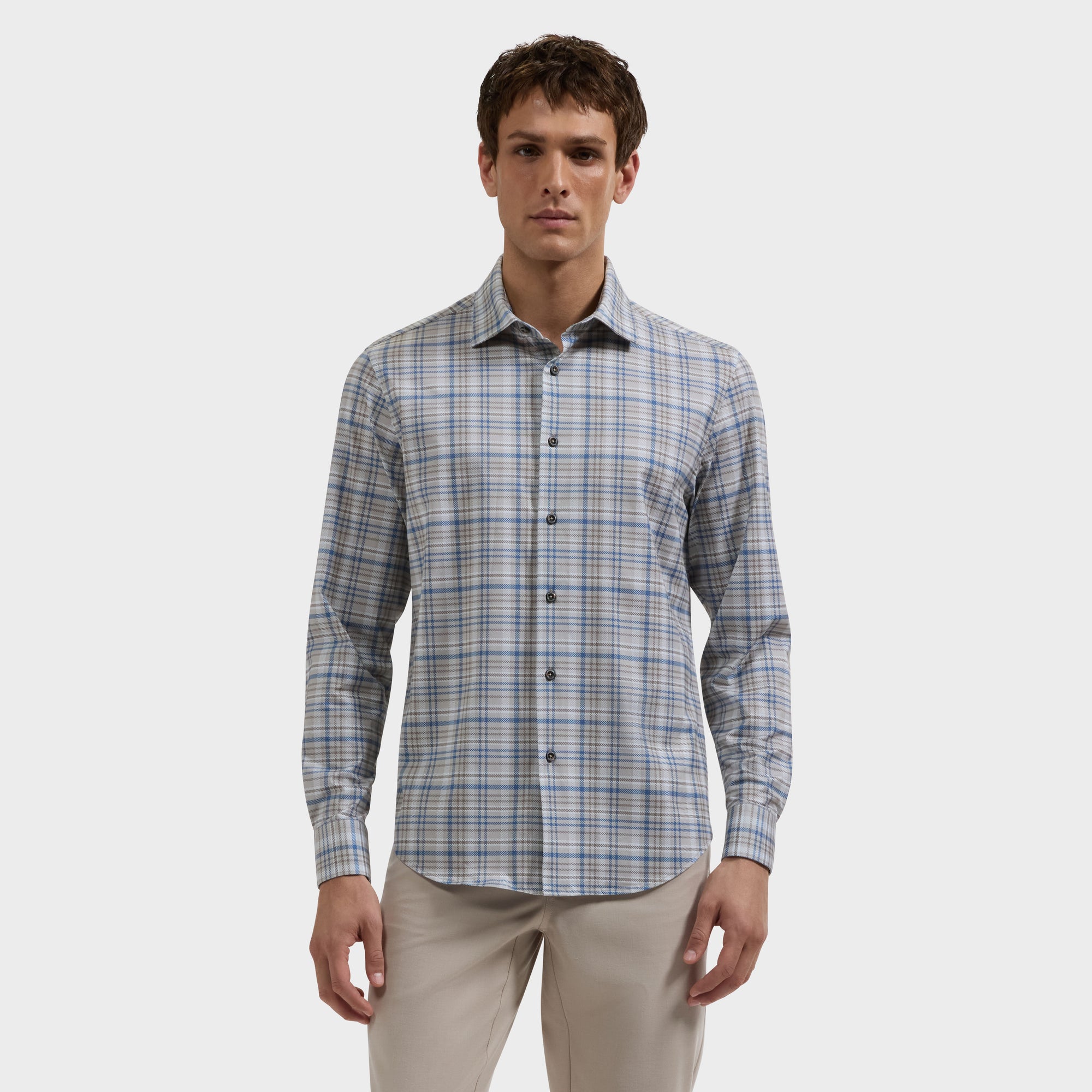 James OoohCotton Plaid Shirt