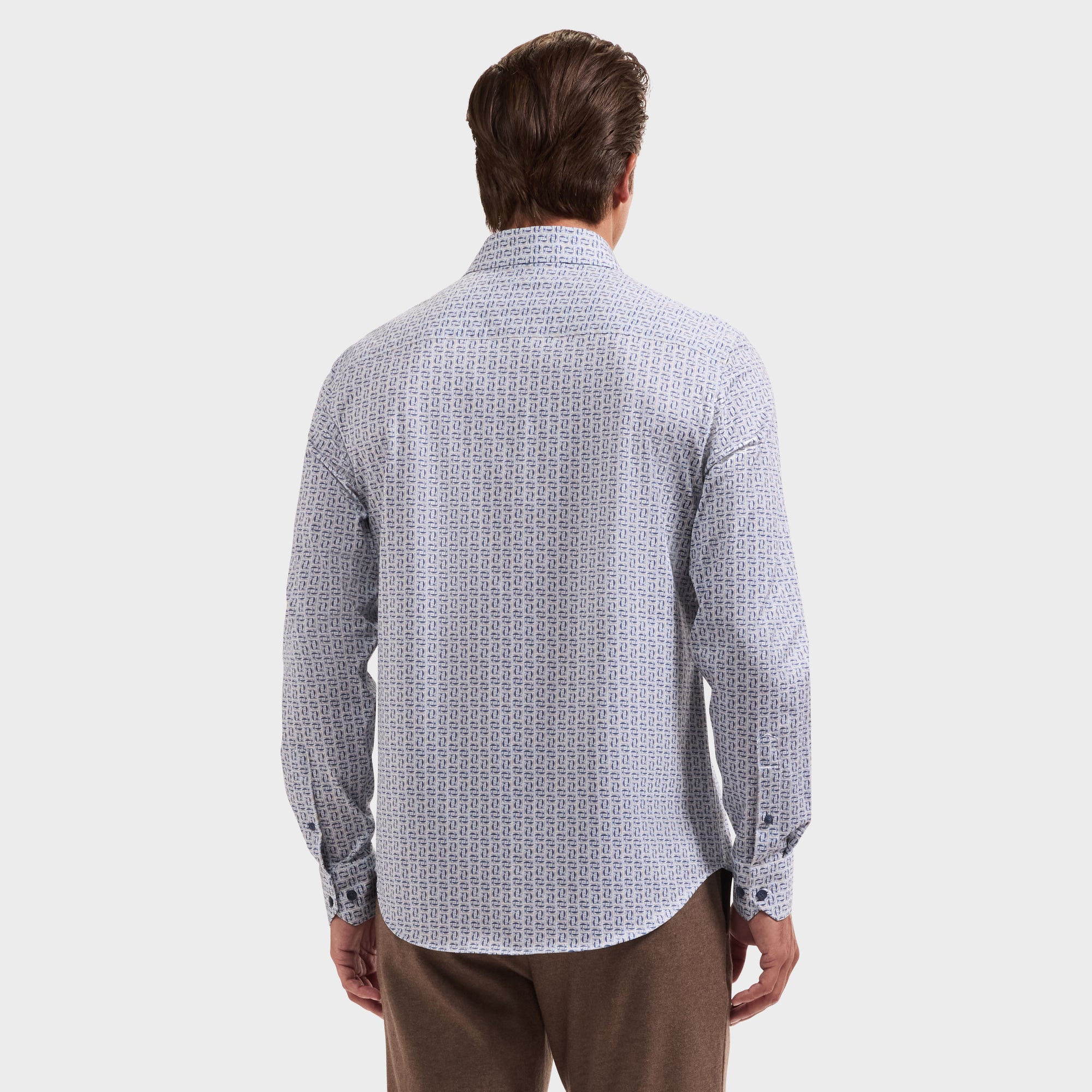 James OoohCotton Geometric Shirt