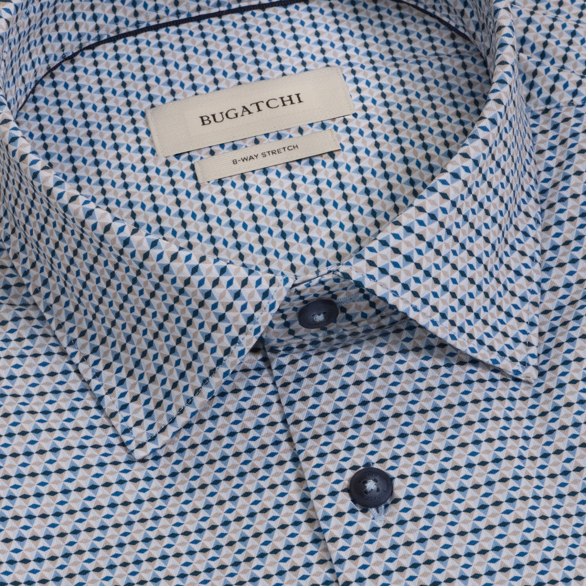 James OoohCotton Geometric Shirt