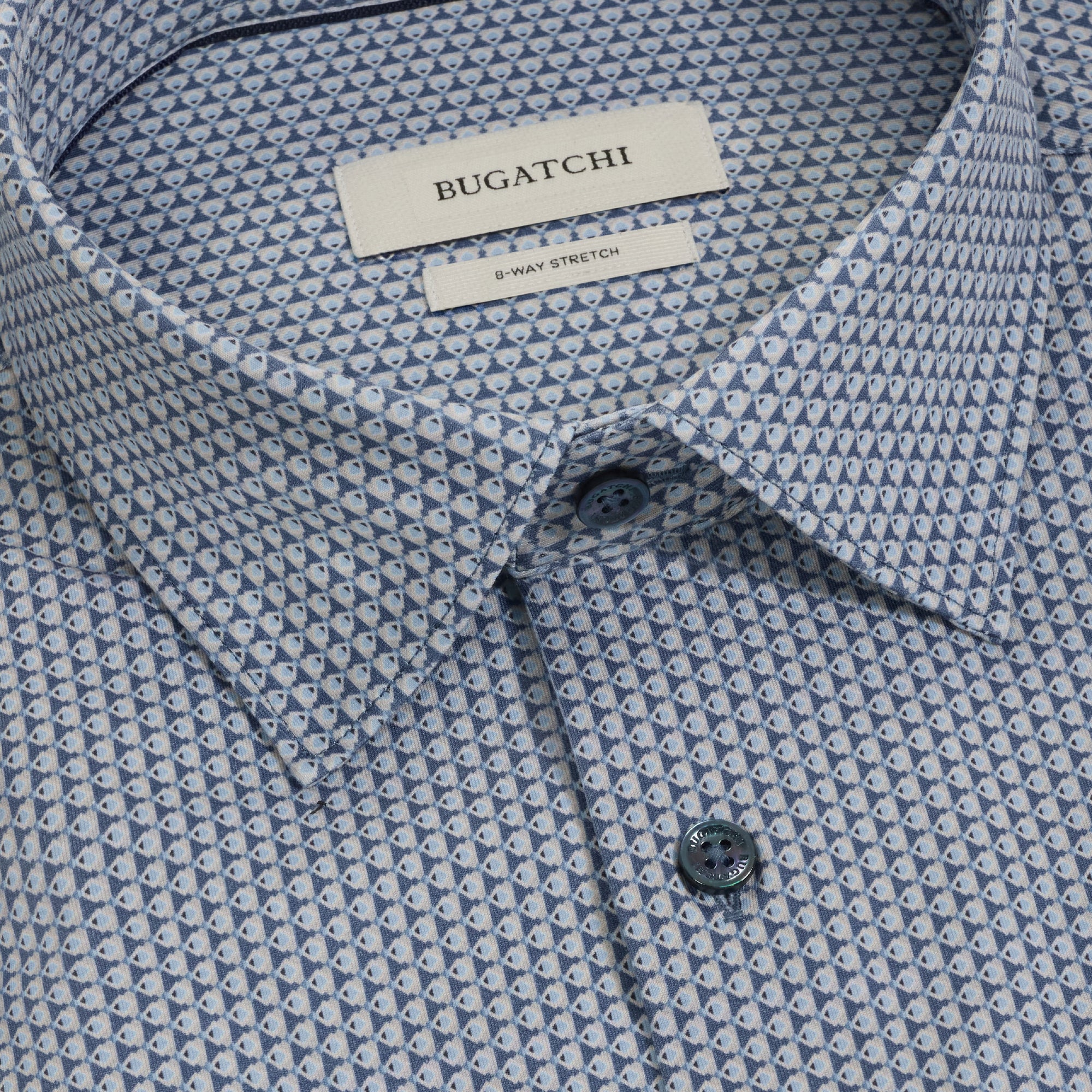 James OoohCotton Geometric Shirt