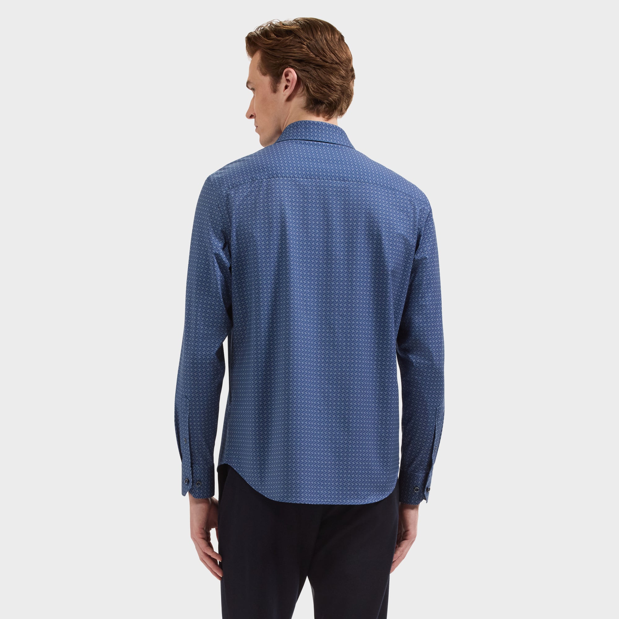 James OoohCotton Geometric Shirt