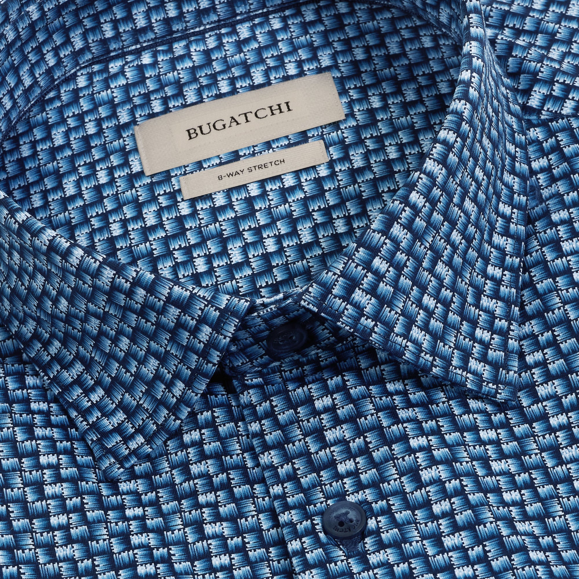 James OoohCotton Basketweave Shirt