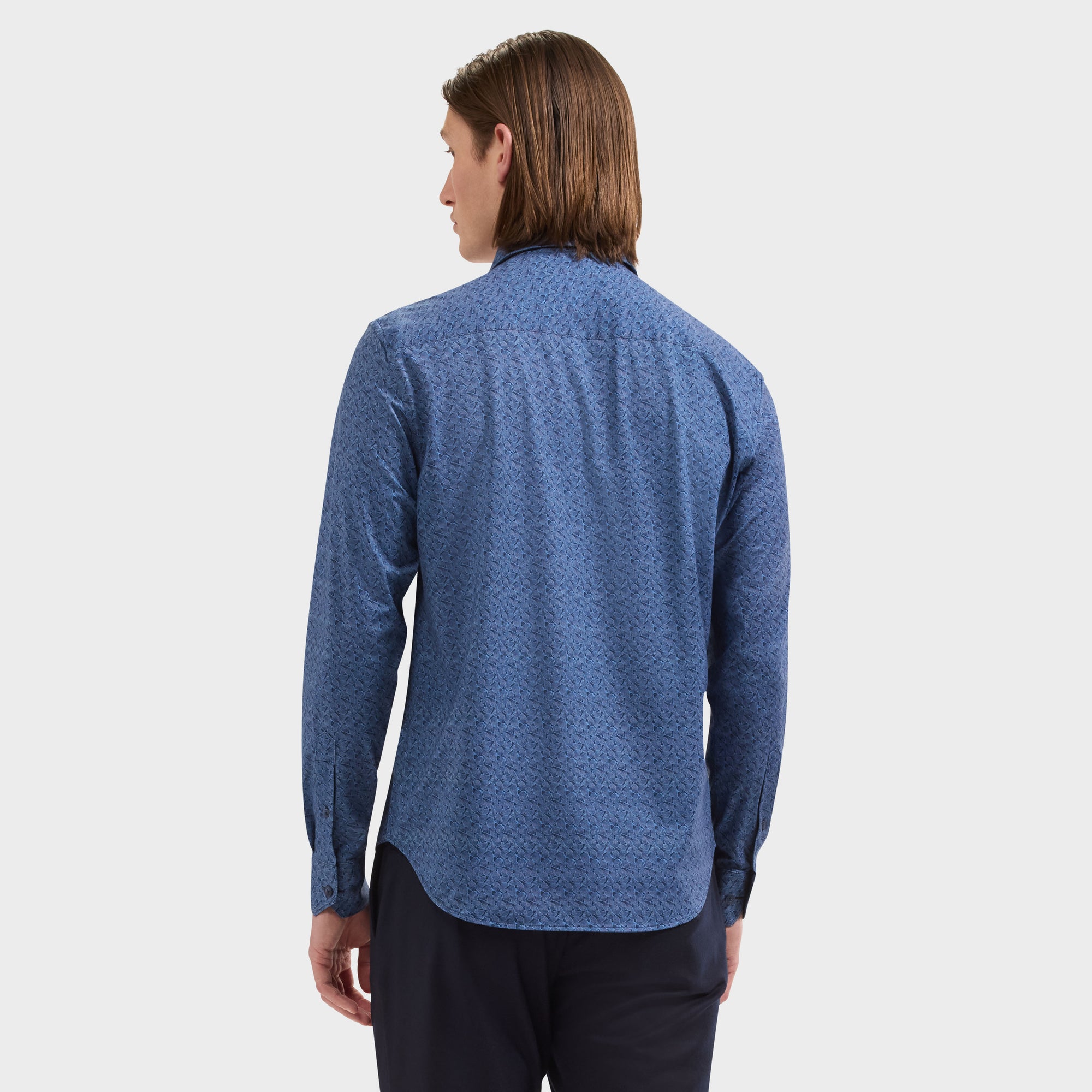 James OoohCotton Geometric Shirt