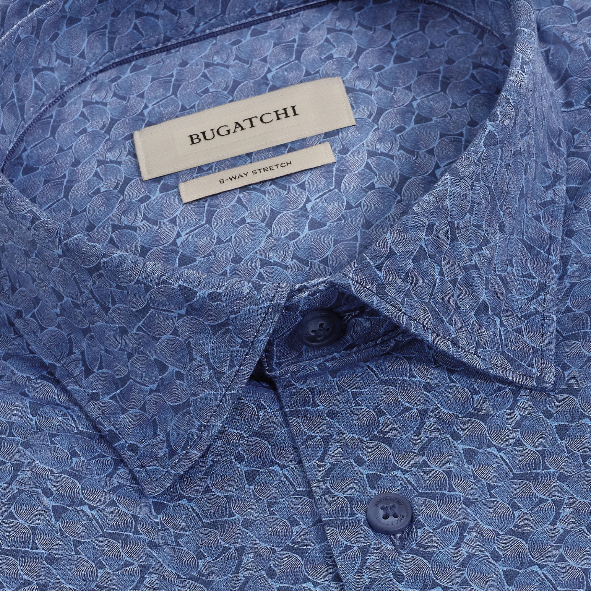James OoohCotton Geometric Shirt