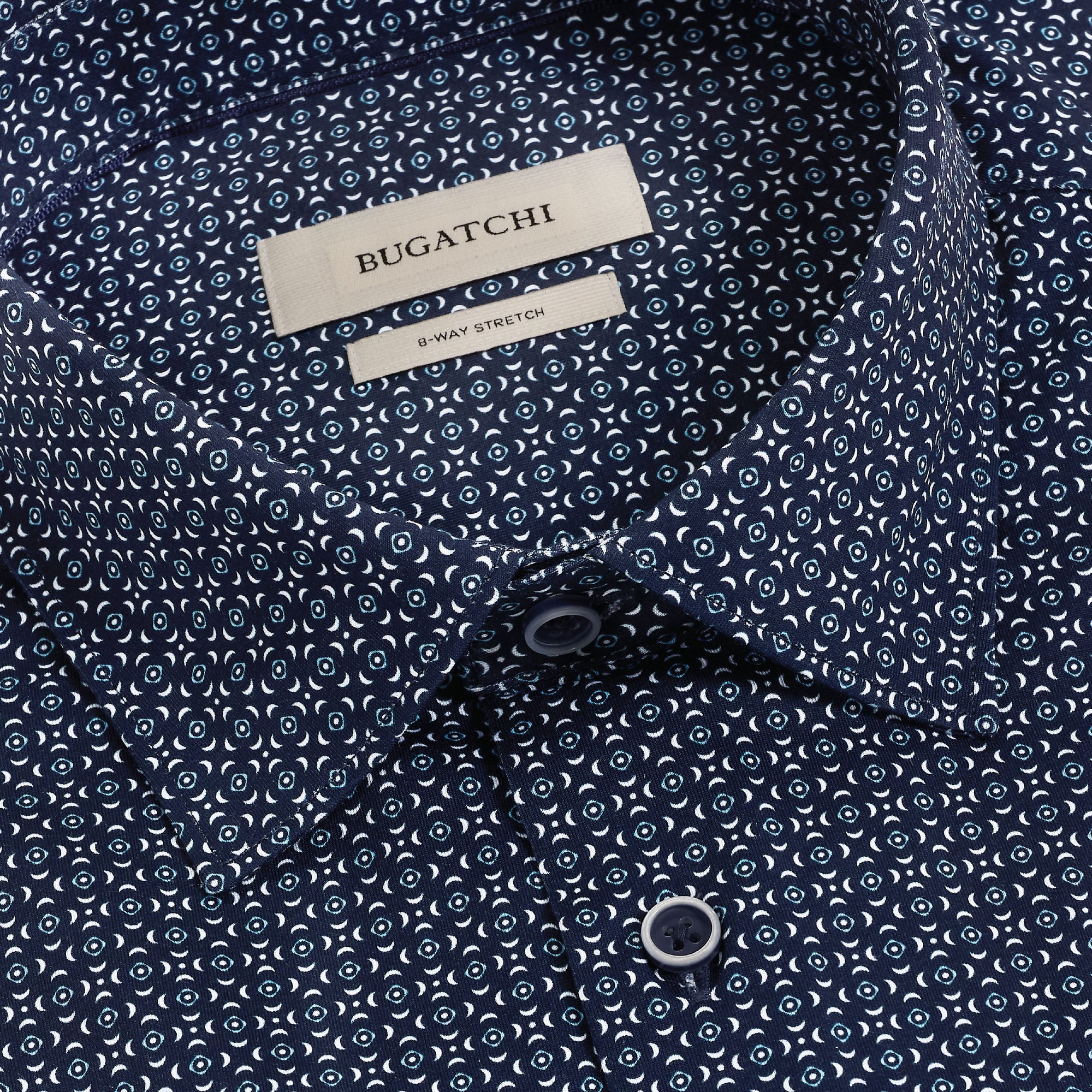James OoohCotton Geometric Shirt